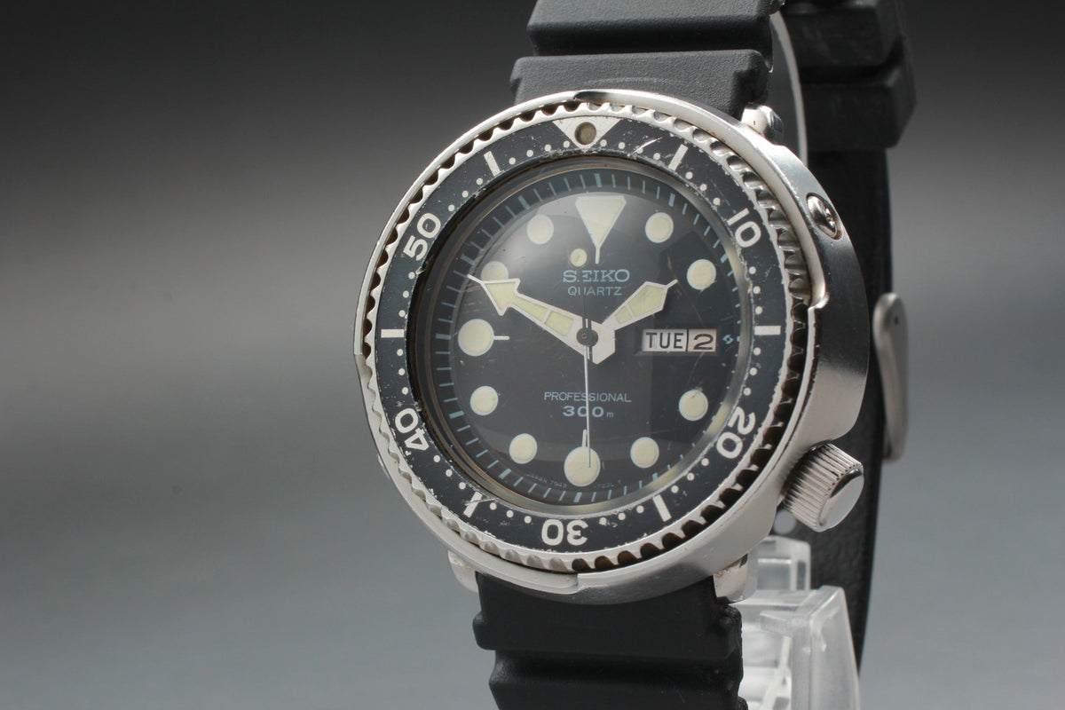 [Exc+4] SEIKO Professional 300m Diver 7549-7010 Quartz Men’s Watch 47mm JAPAN