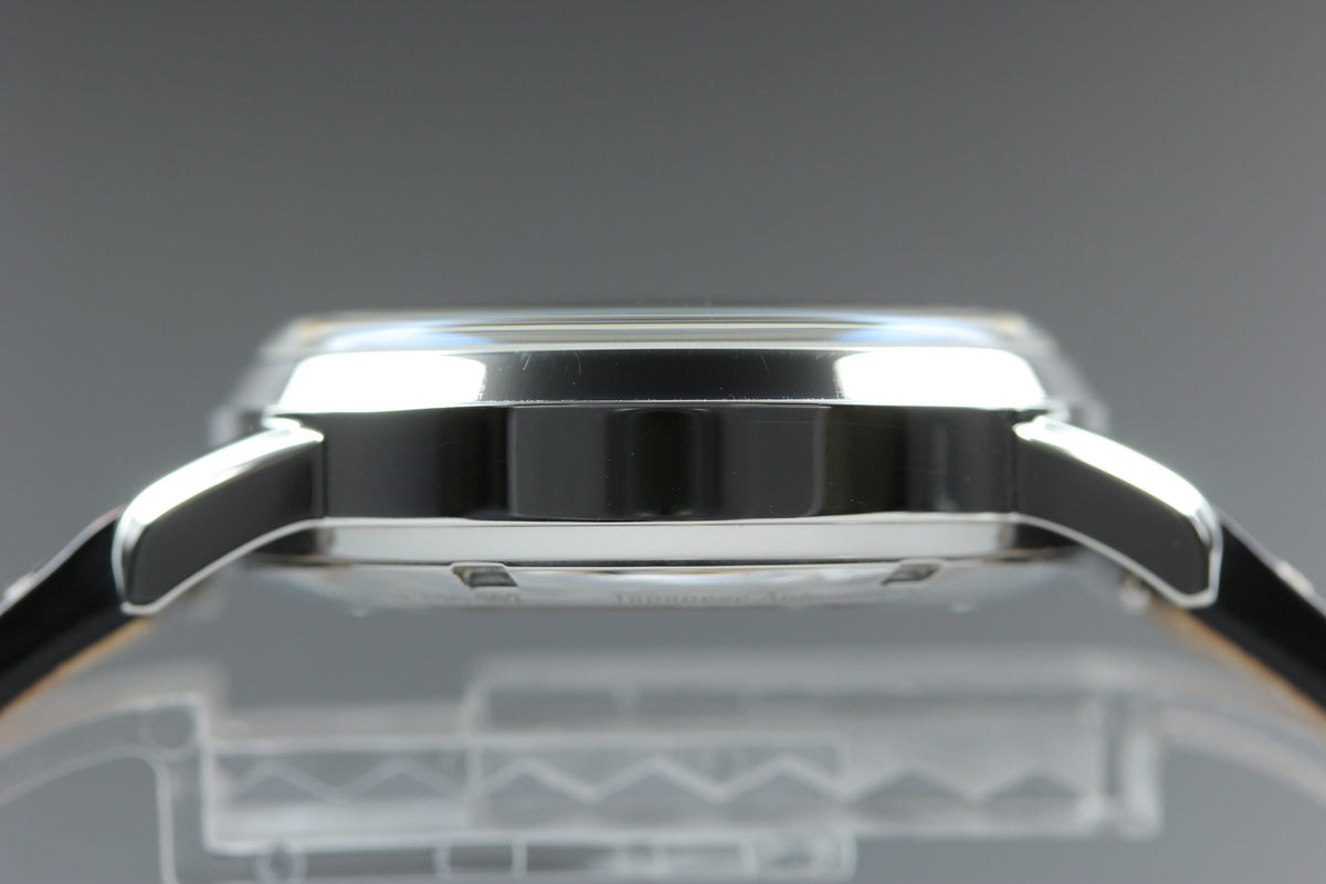 KUOE KYOTO OLD SMITH 90-007﻿ Silver Black 34mm Automatic Men's Watch JAPAN [Box]