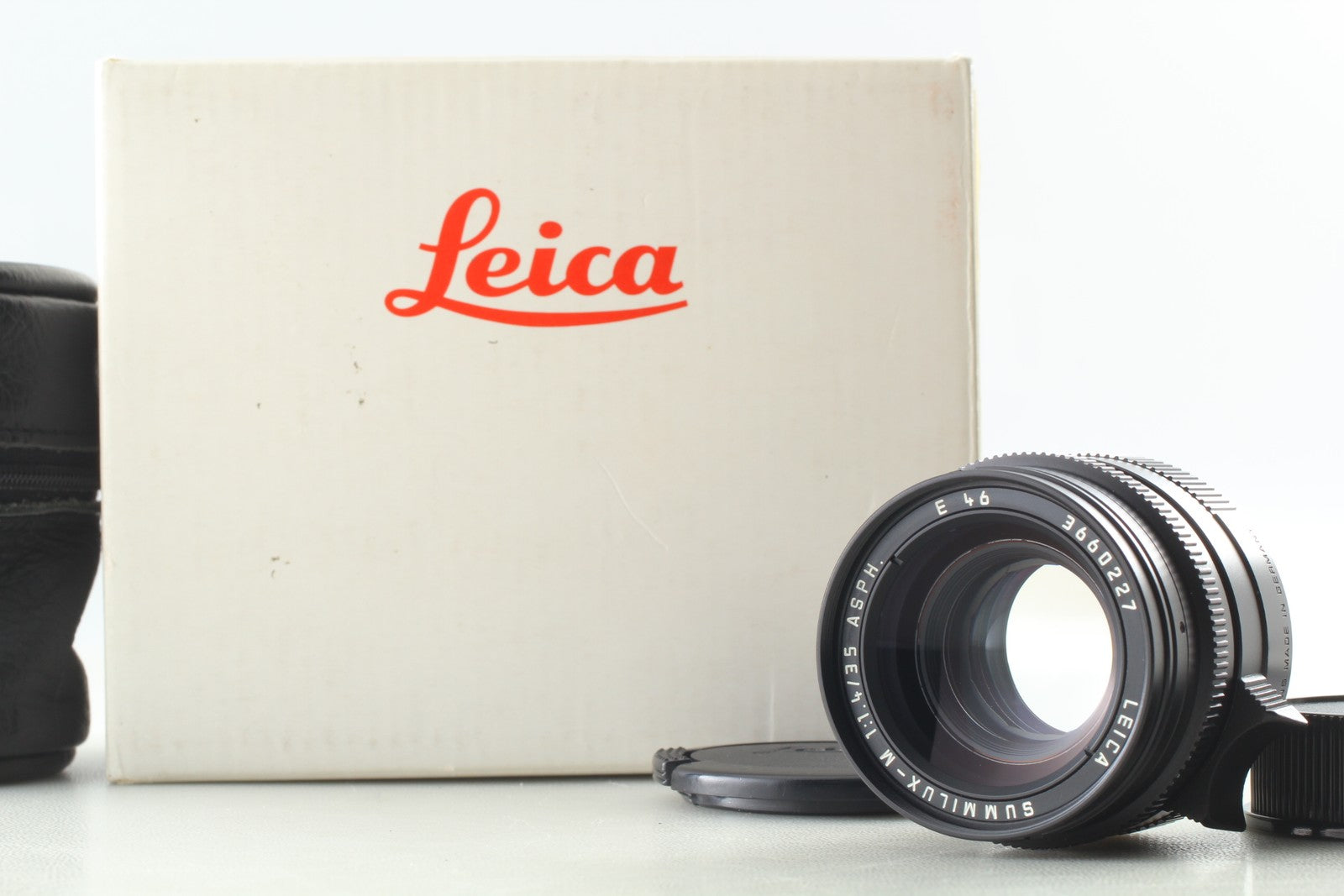 [Top MINT w/Box] Leica Summilux-M 35mm f/1.4 ASPH Black 11874 6bit From JAPAN
