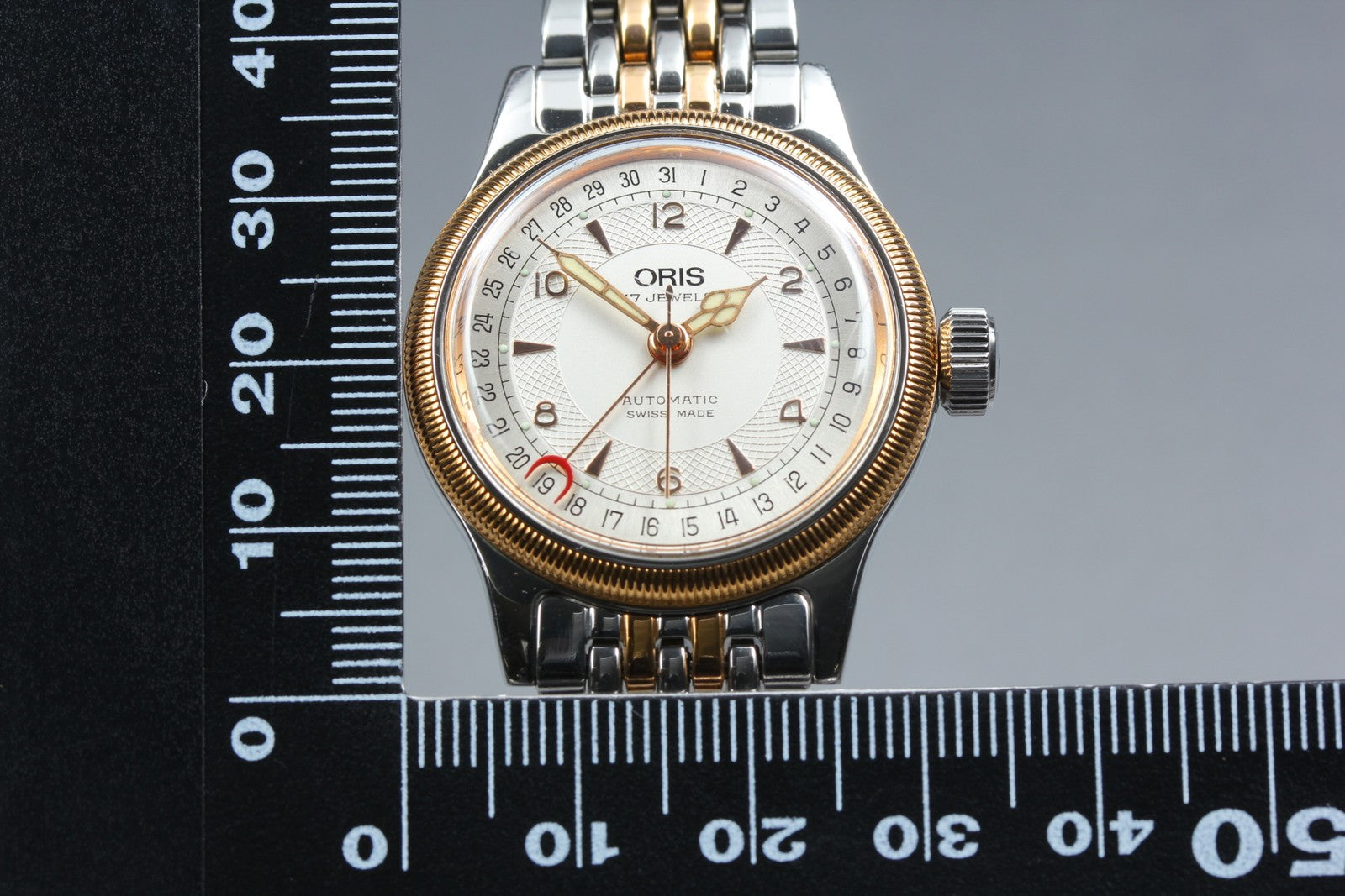 ORIS Big Crown Pointer Date 7400C 31mm Silver Gold Automatic Men's Watch [Box]