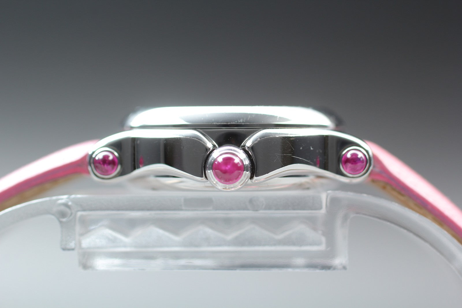 [Exc+5 Box] Chopard Happy Sports 27/8245-42 Heart Diamond Pink Qz Women’s Watch