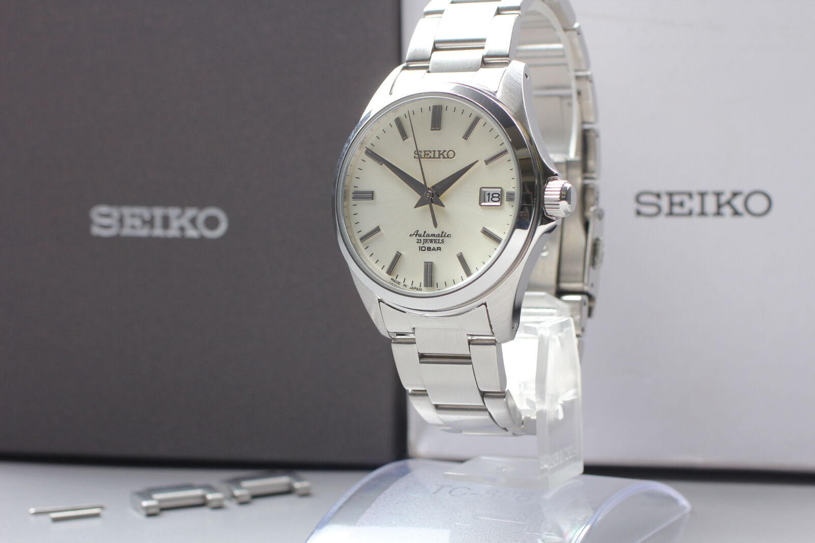 [N MINT- / Box] SEIKO Mechanical SZSB011 4R35-03X0 Automatic Men's Watch JAPAN