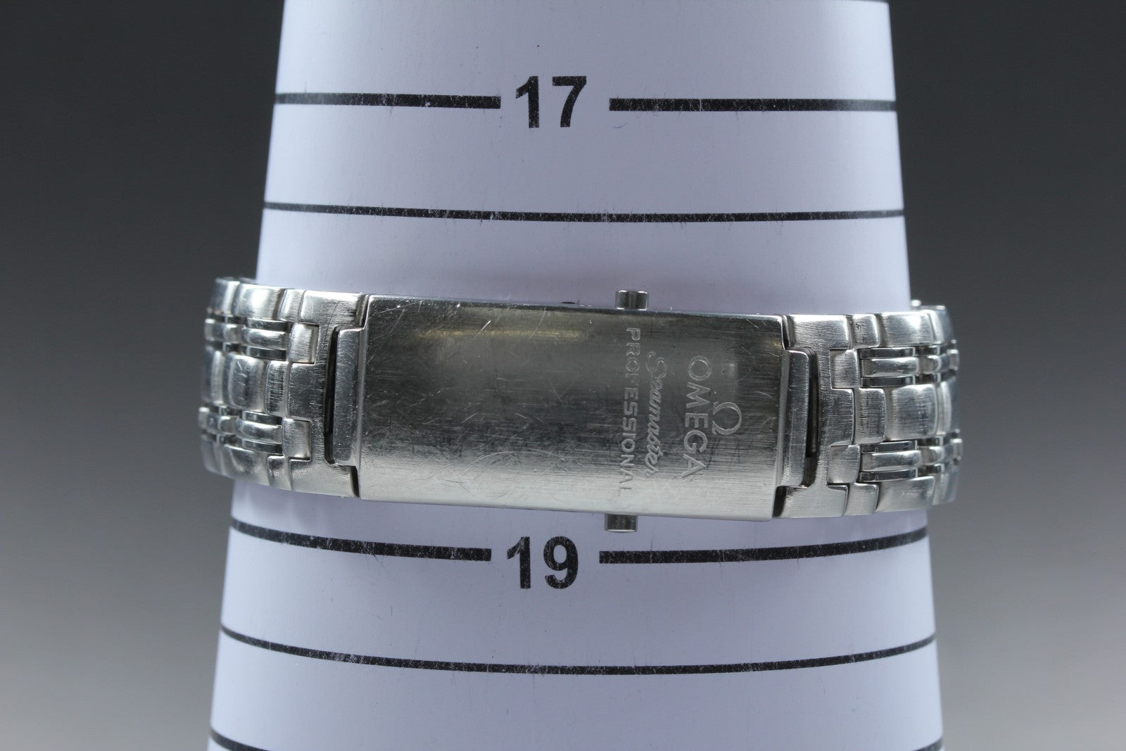 Overhauled [w/Box] OMEGA Seamaster 300M 2562.80 Date Blue 36mm Qz Men's Watch