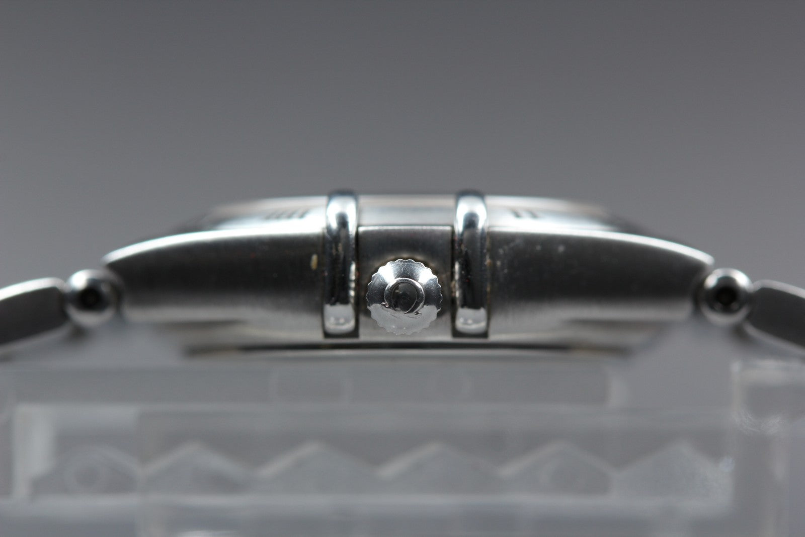 New Batt OMEGA Constellation 1562.30.00 Quartz Silver Women Watch 22mm JAPAN