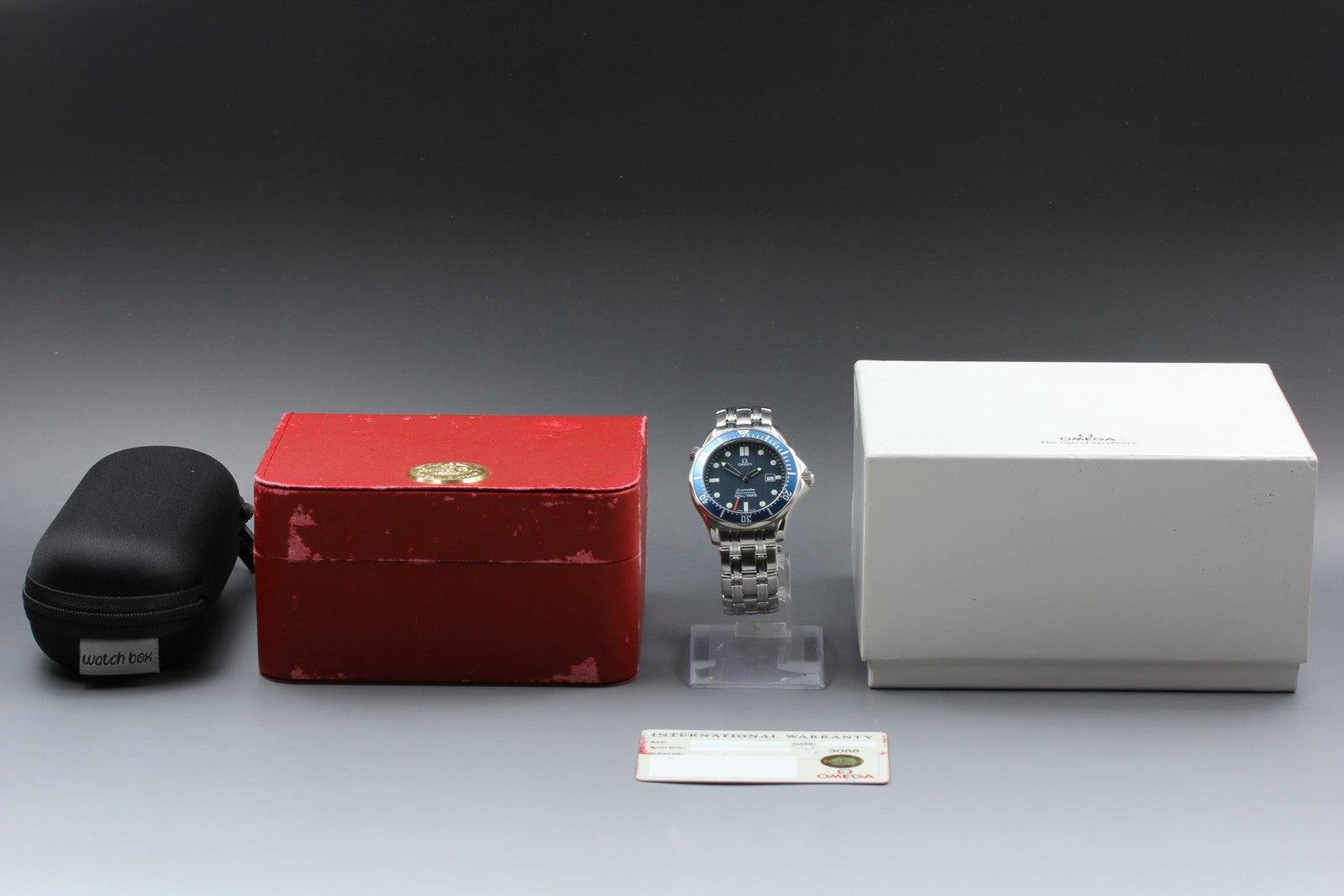 OMEGA Seamaster 300M 2541.80 Cal.1538 196.1523 Blue 41mm Qz Men's Watch [Box]
