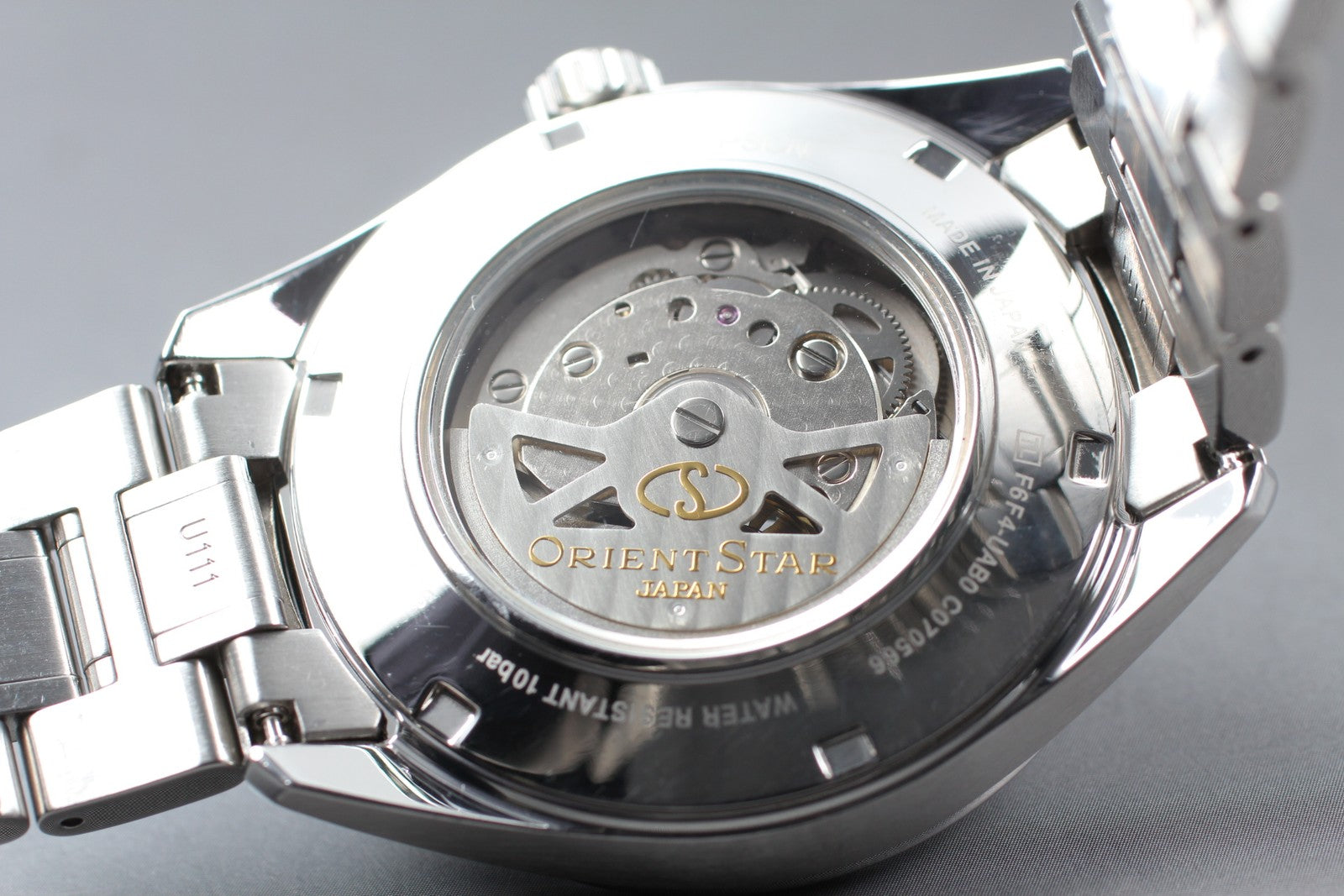 Exc+5 Orient Star Contemporary Collection F6F4-UAB0 Modern Skeleton Men's Watch