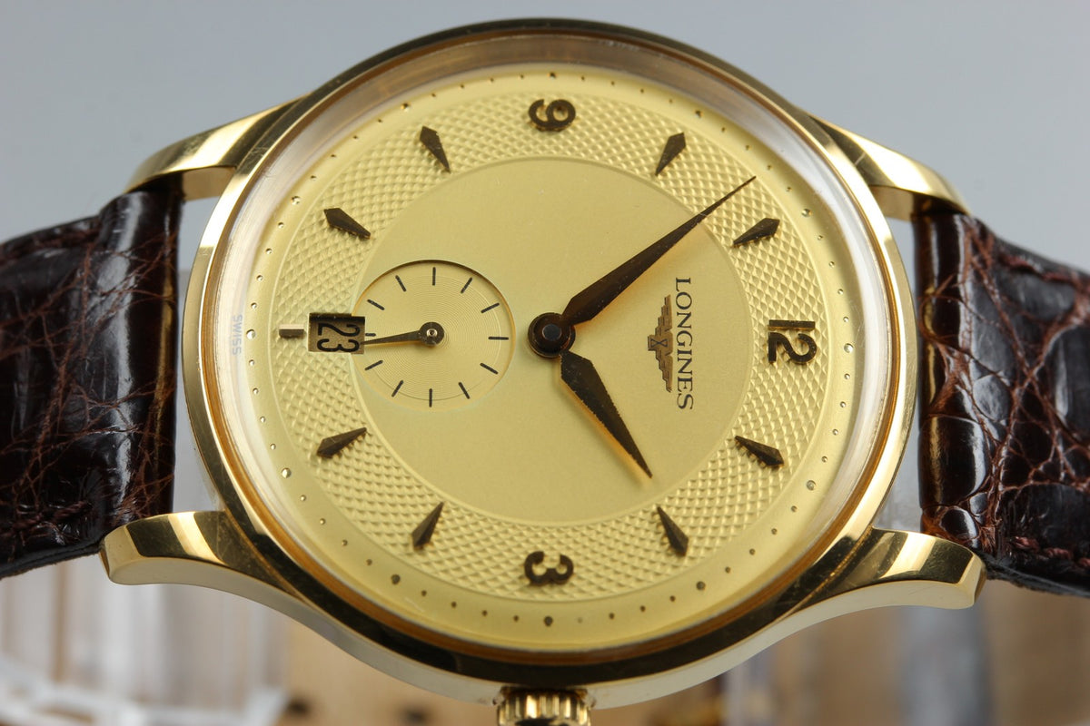 Longines Les Grandes Classiques L4.685.2 35mm Gold Brown Automatic Men's Watch
