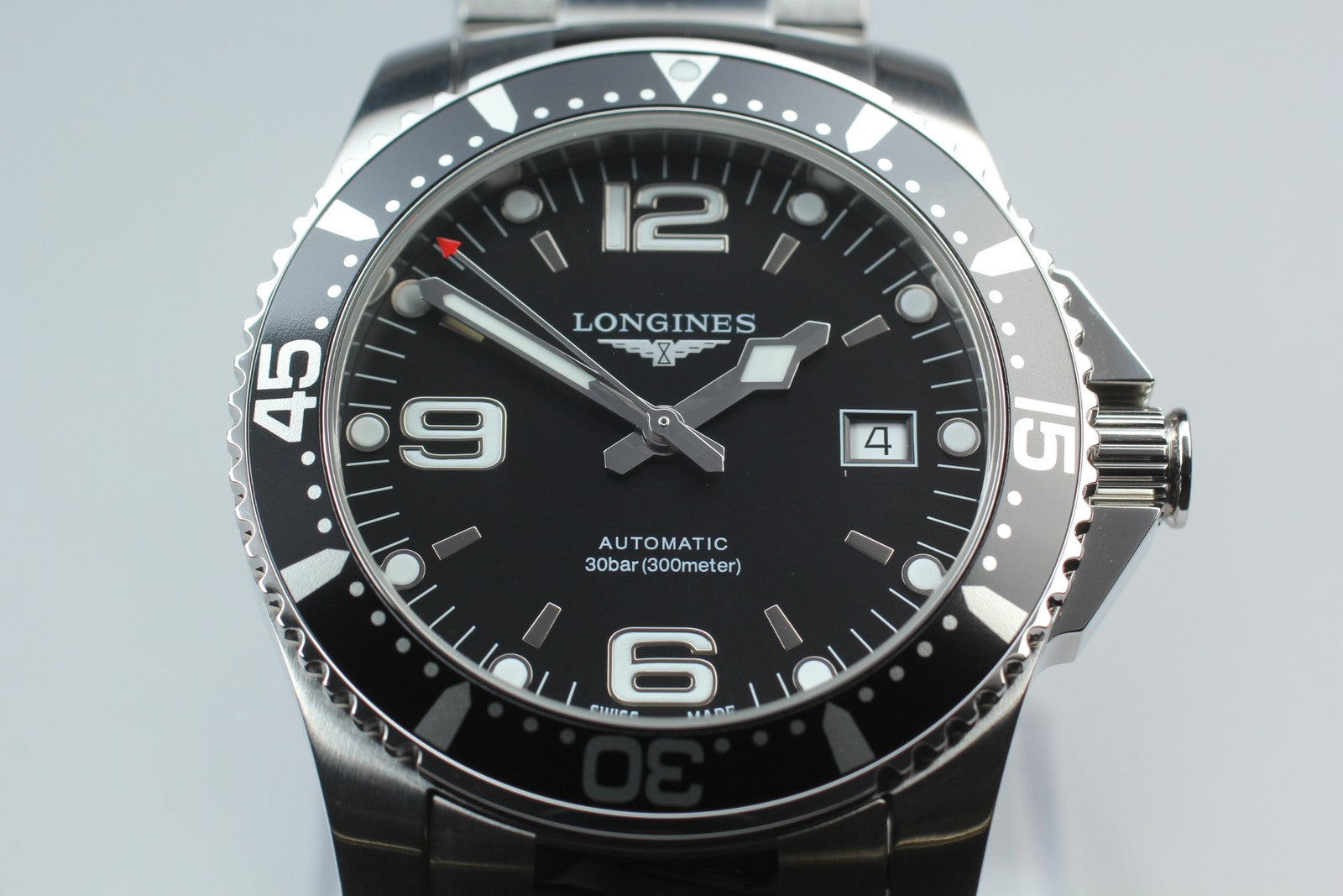 [MINT Box] Longines HydroConquest L3.742.4 Black 41mm Automatic Men's Watch