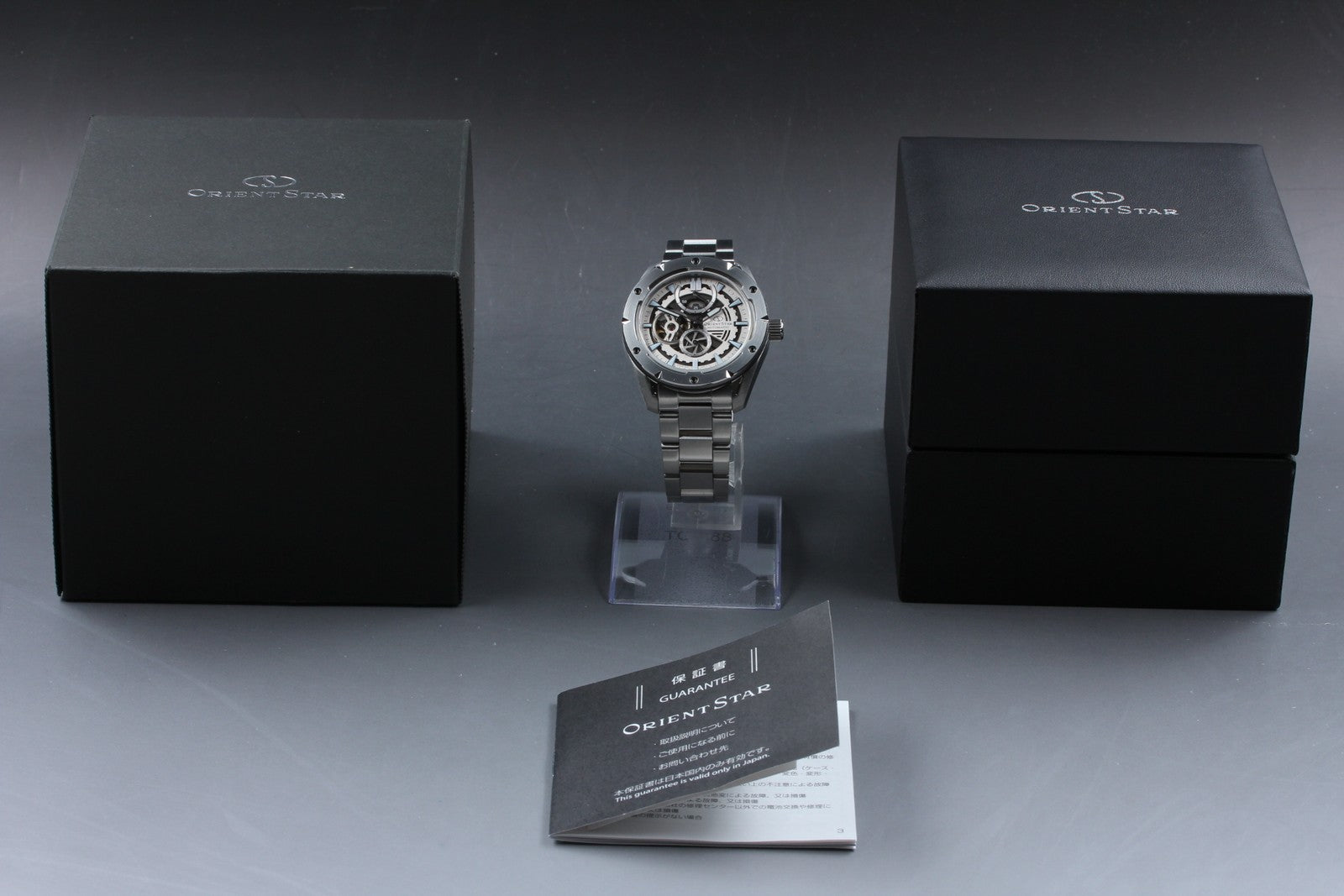 [Near MINT] Orient Star Avant-Garde Skeleton F6F4-UAF0 RK-AV0A02S AT Men's Watch