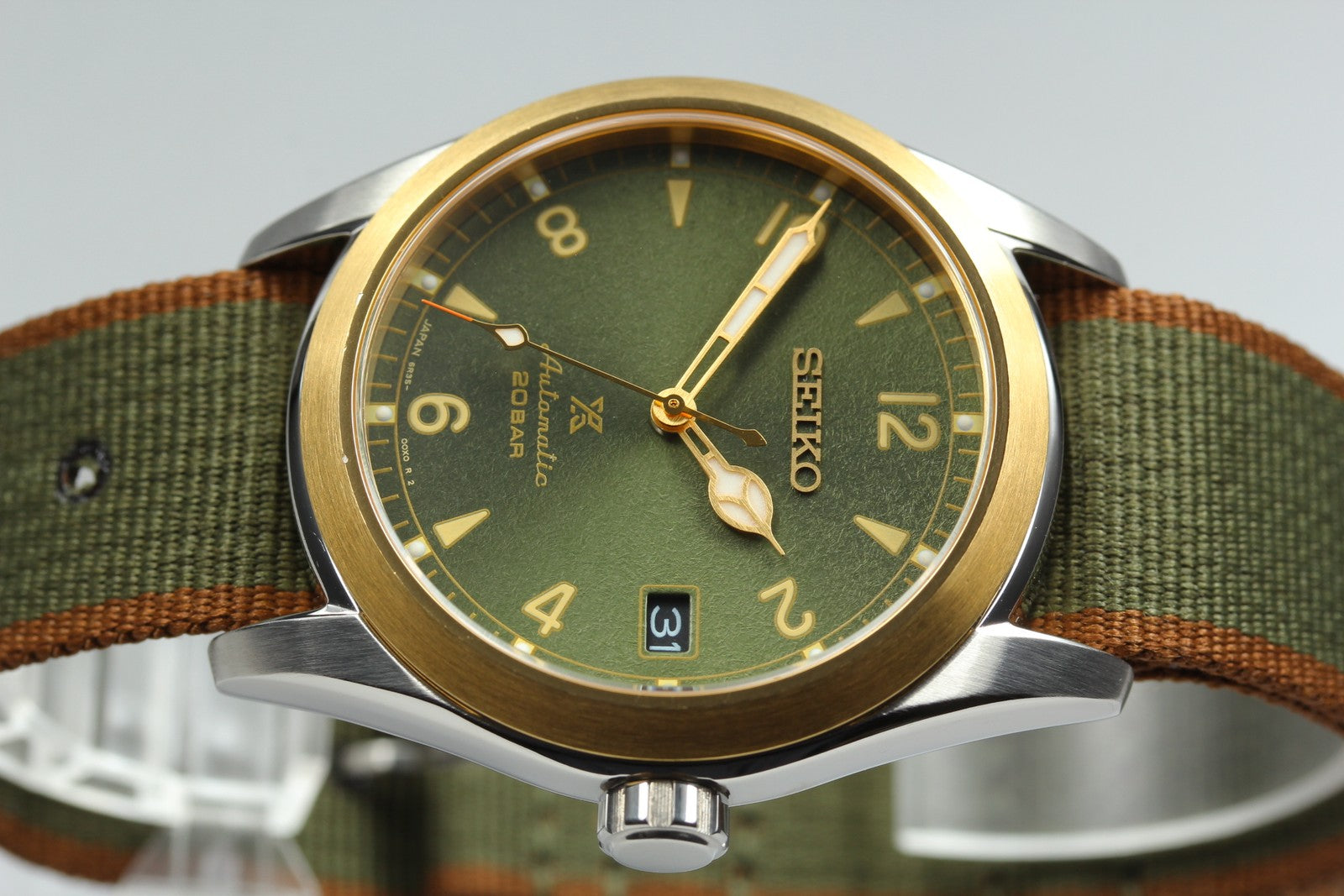 [N MINT- Box] SEIKO Prospex Alpinist 6R35-01B0 SBDC138 Green Men's Watch AT JP