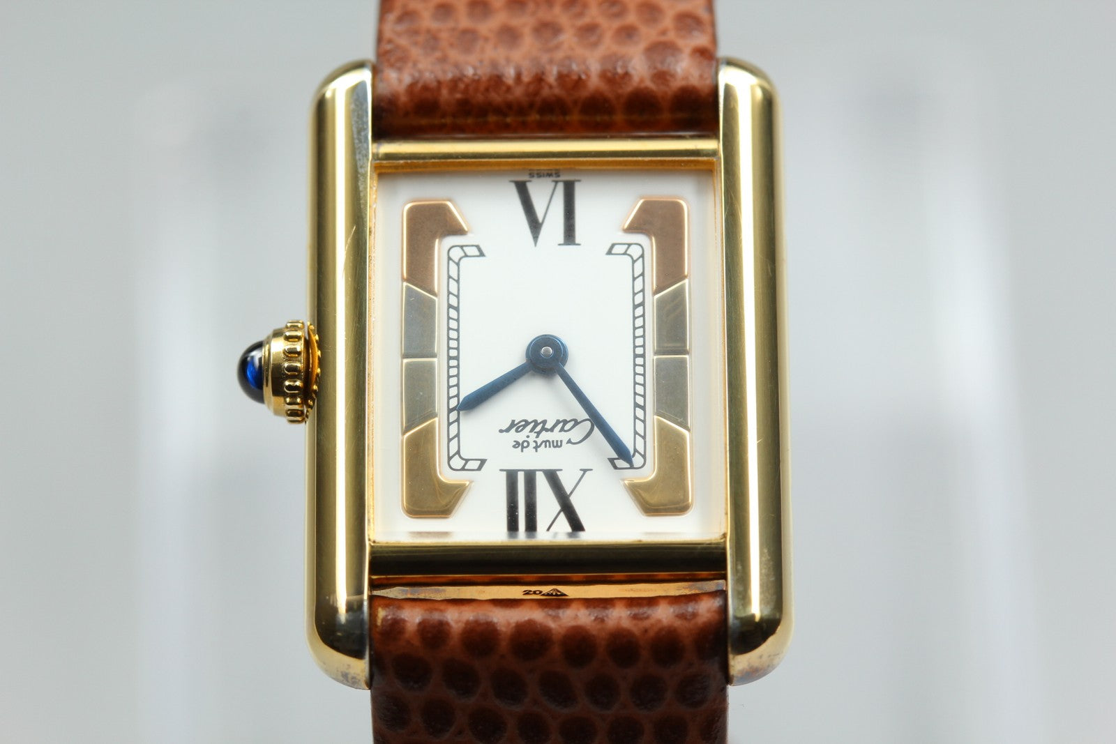Vintage[Exc+5 Box] Cartier Must de Cartier Tank 5057001 SM 20mm Women's Qz Watch