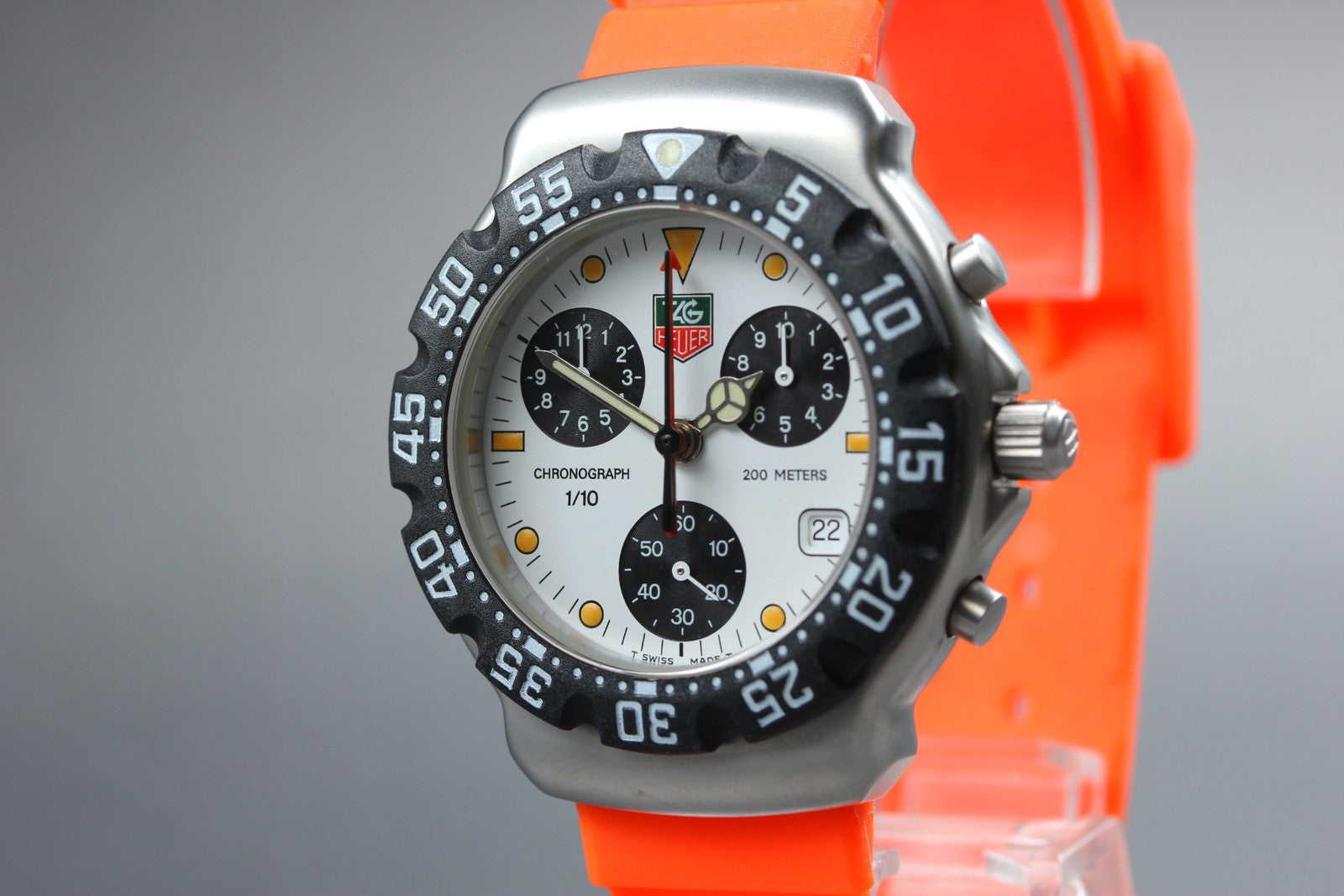 New Batt TAG HEUER Formula 1 CA1212-R0 Quartz Chronograph Men's Watch 37mm JAPAN
