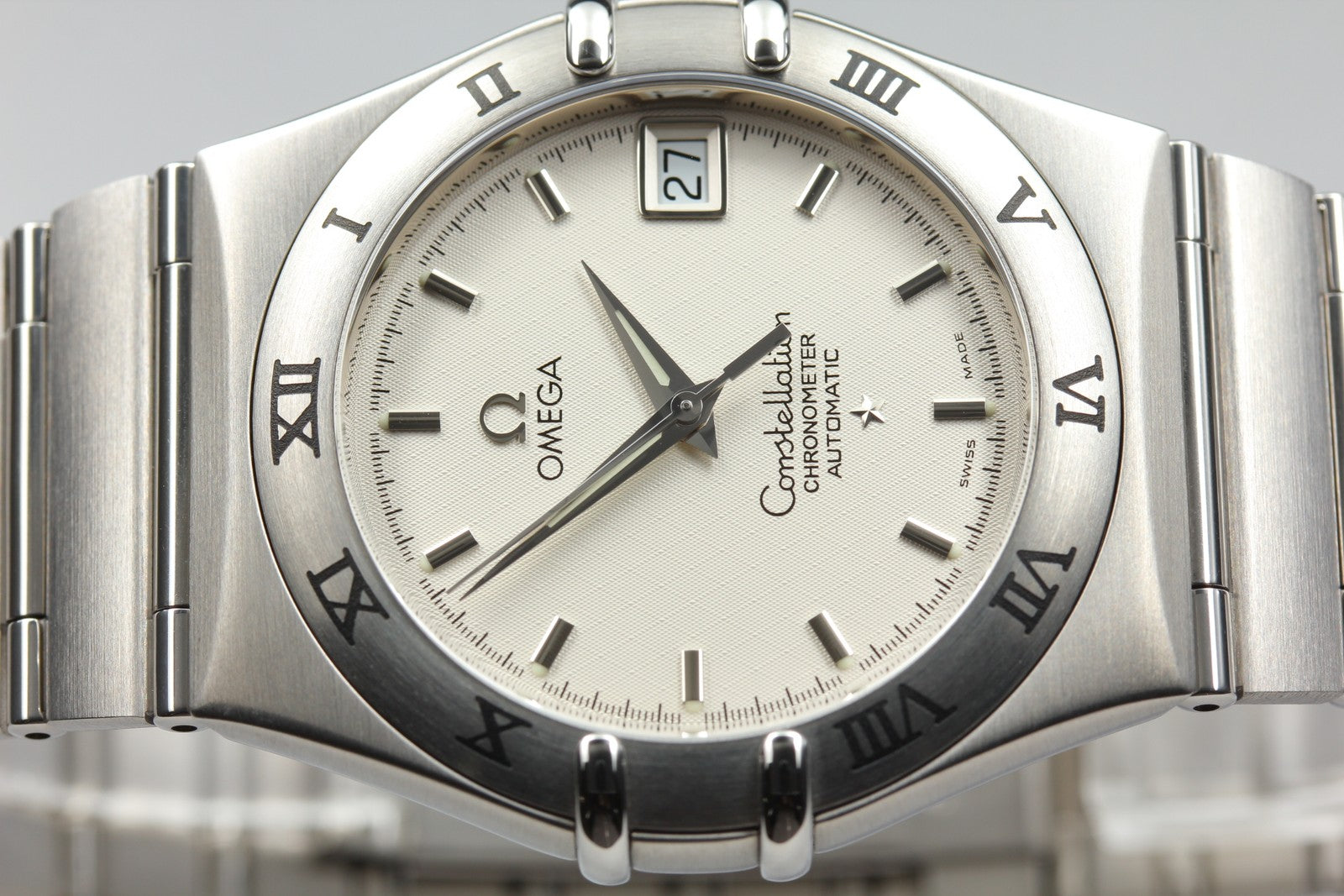 OMEGA Constellation 1502.30.00 Cal.1120 Silver Automat Men's Watch 35mm JP Box