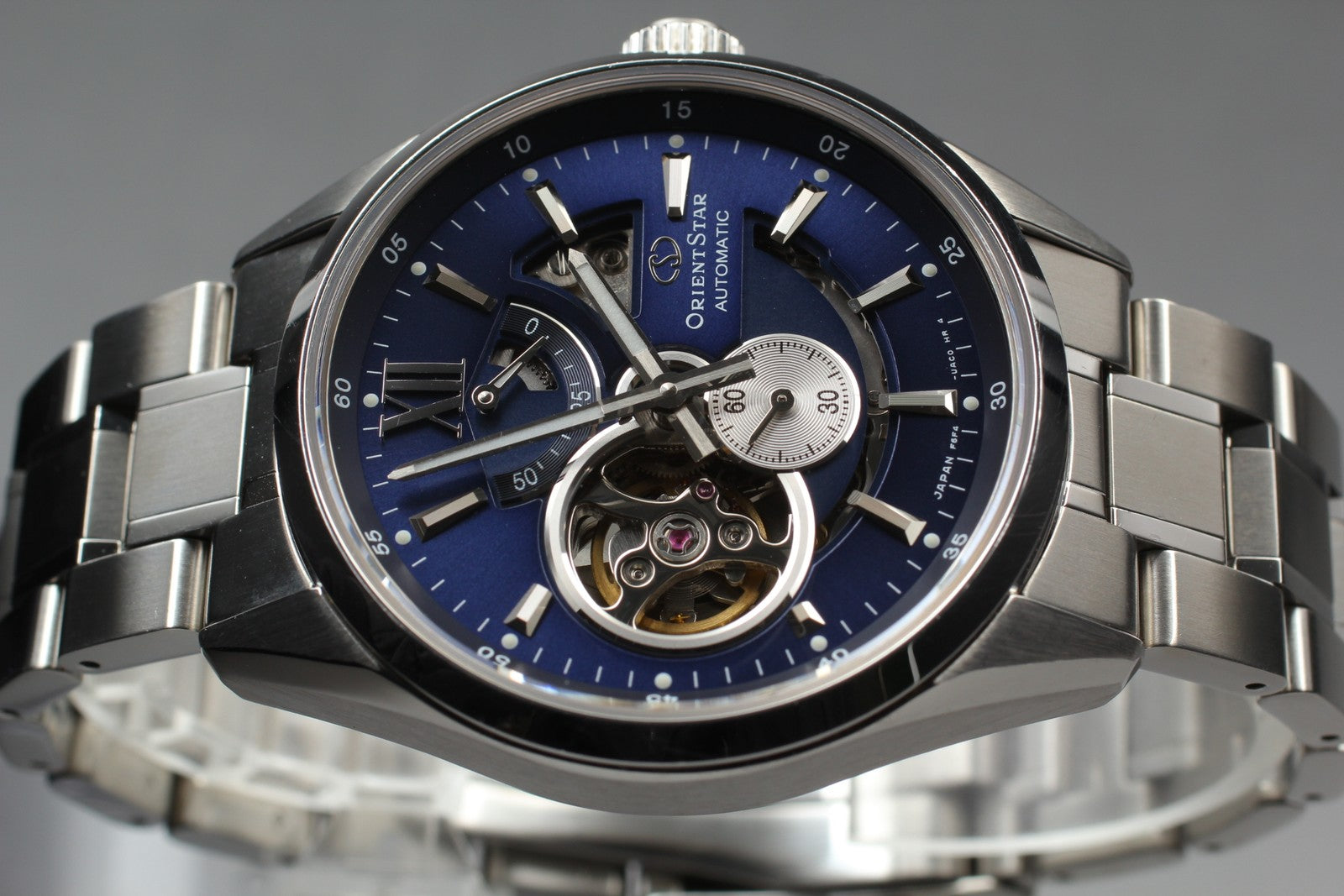 Exc+5*Box ORIENT Star contemporary F6F4-UAB0 Modern Skeleton Automatic Men's JP