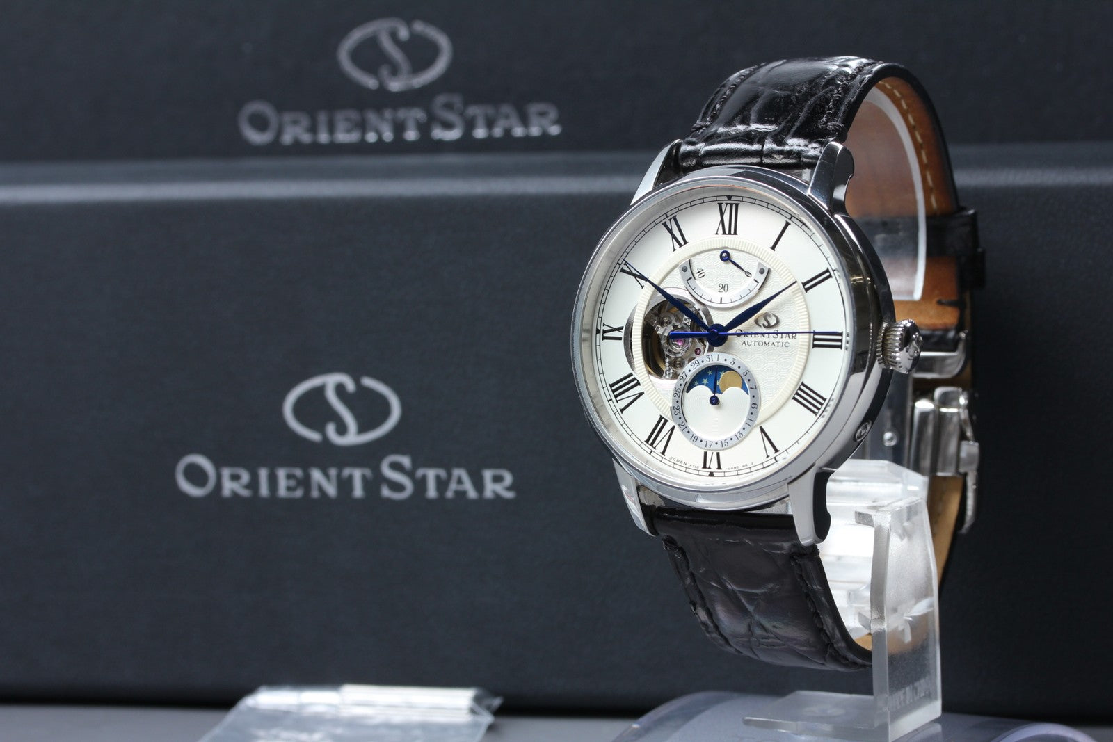 Exc+5*Box ORIENT STAR Classic F7X6-UAA0 White Dial Automatic Men's Watch 41mm JP