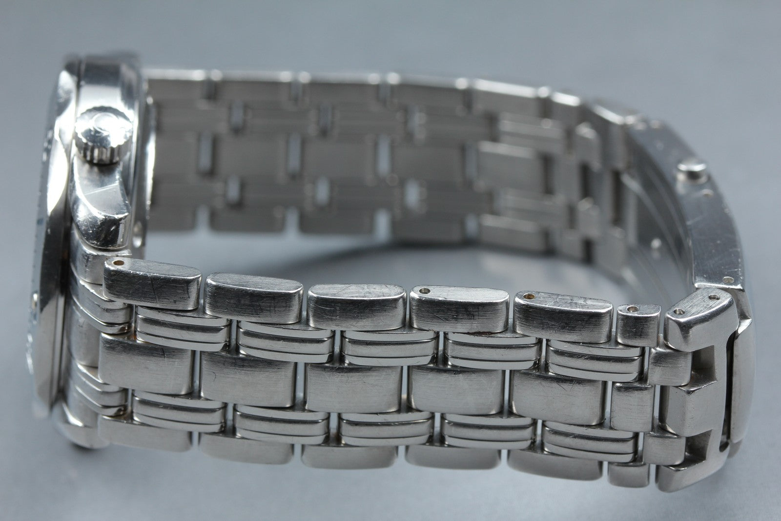 Overhauled [w/Box] OMEGA Seamaster 300M 2562.80 Date Blue 36mm Qz Men's Watch