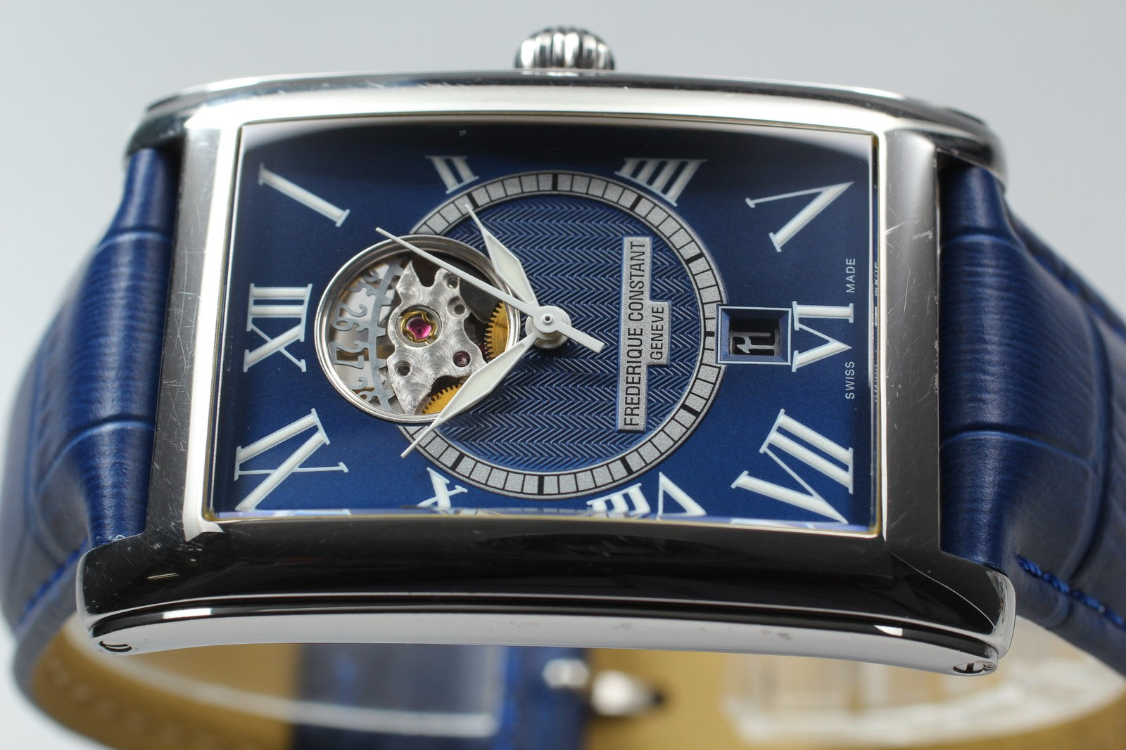 Limited [Exc+5 Box] FREDERIQUE CONSTANT FC-315NS4C26 Blue Automatic Men's Watch