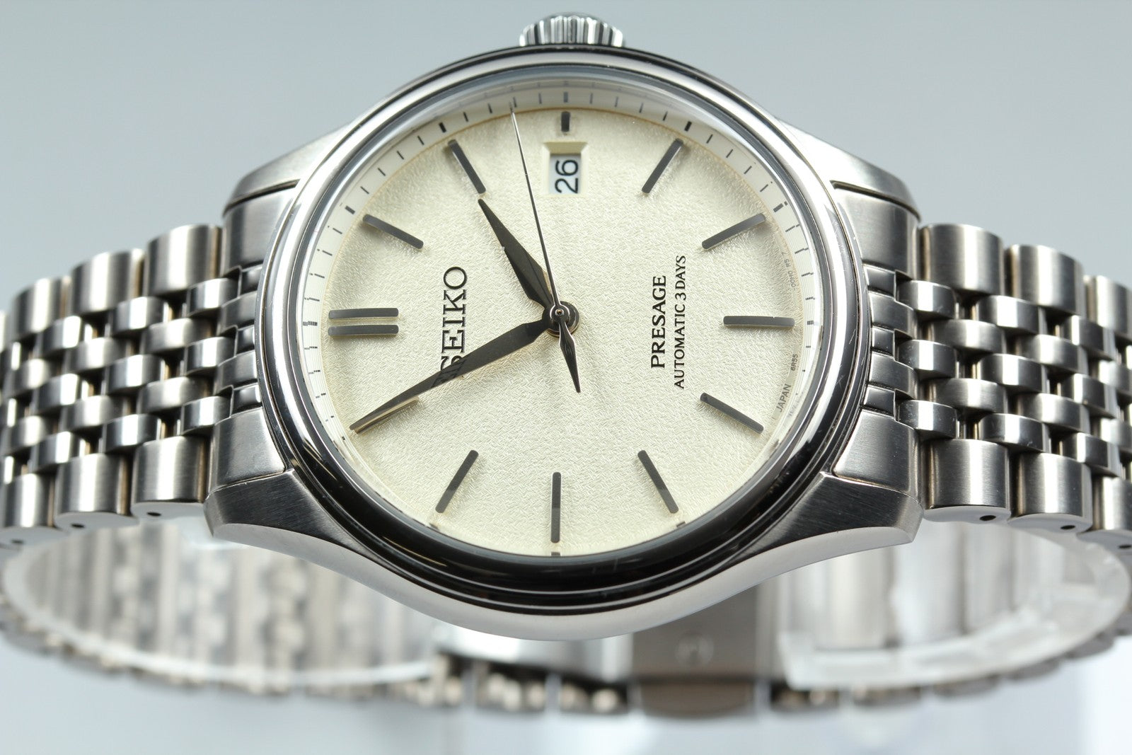 SEIKO Presage 6R55-00H0 SARX121 Automatic White Dial Men's Watch 40mm Japan Box