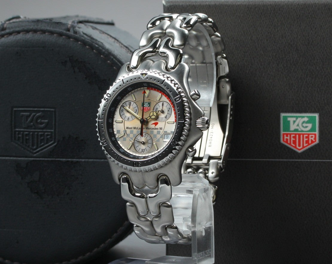 [READ!] TAG Heuer CG1117 S/el West McLaren Mercedes Limited Men's Qz Watch Box