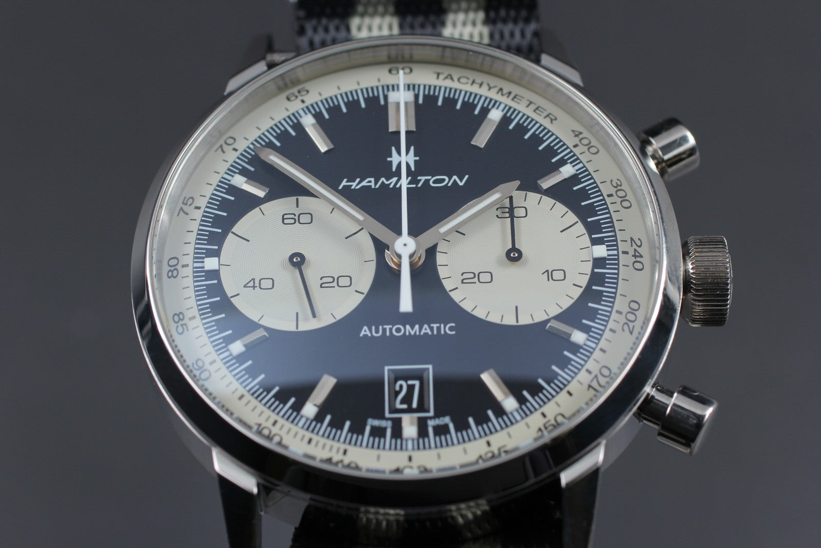 Overhauled Hamilton Intramatic H387160 Limited 1968 Automatic Men's Watch 42mm