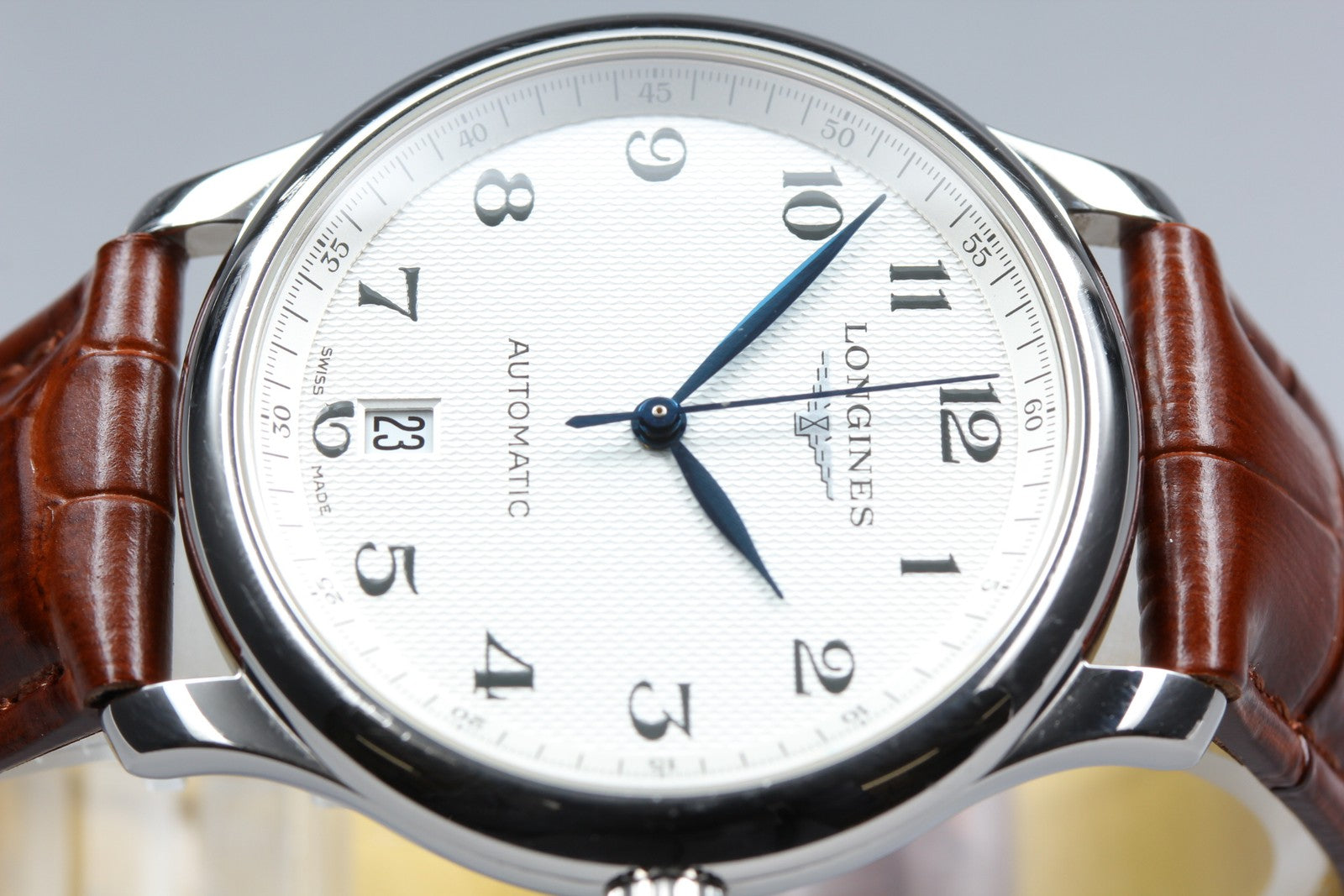Longines Master Collection L2.628.4 Silver 37mm Automatic Men's Watch [w/Box]