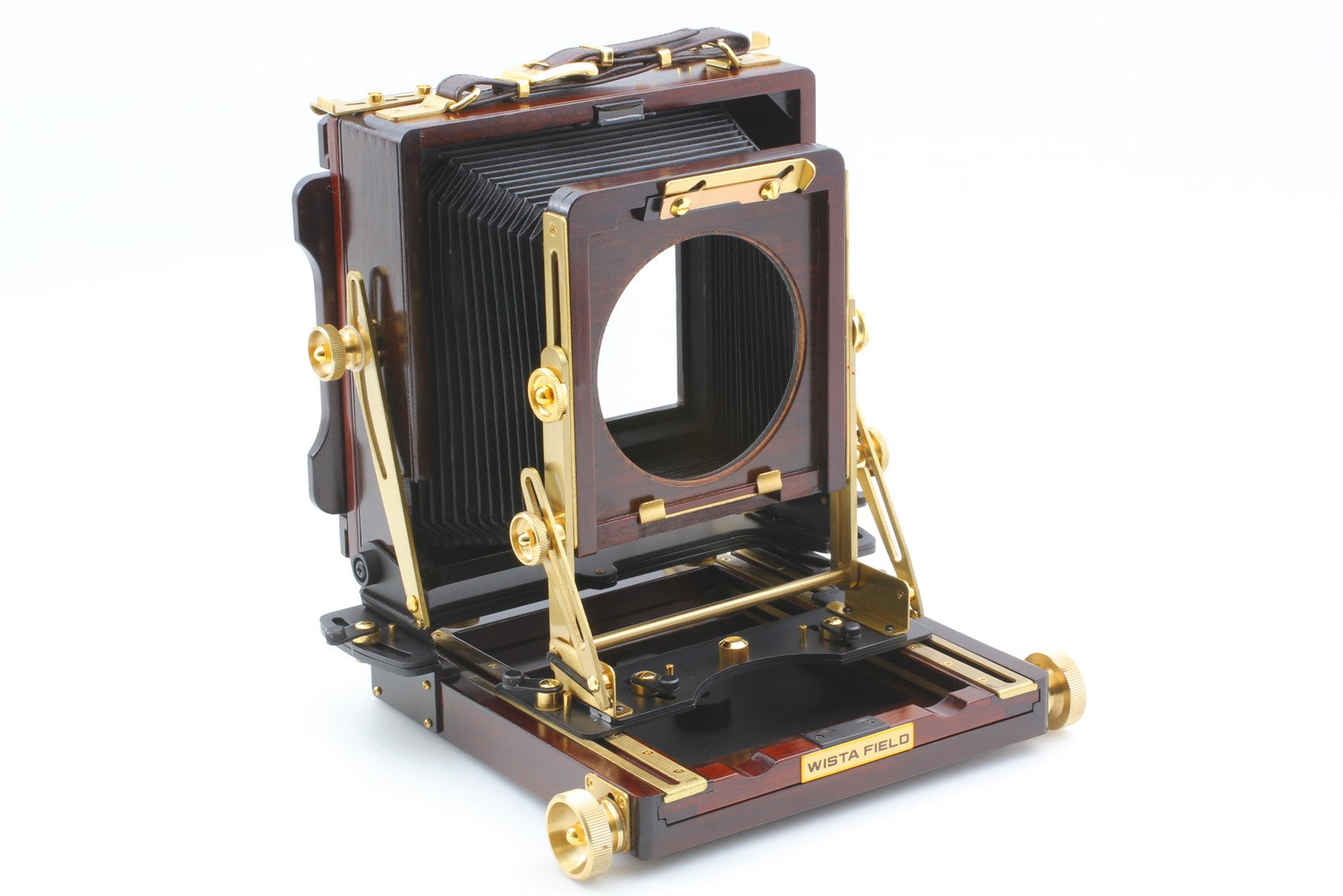 NOS [Top MINT] Wista Field 45 DX Rose Wood 4x5 Film Camera From JAPAN