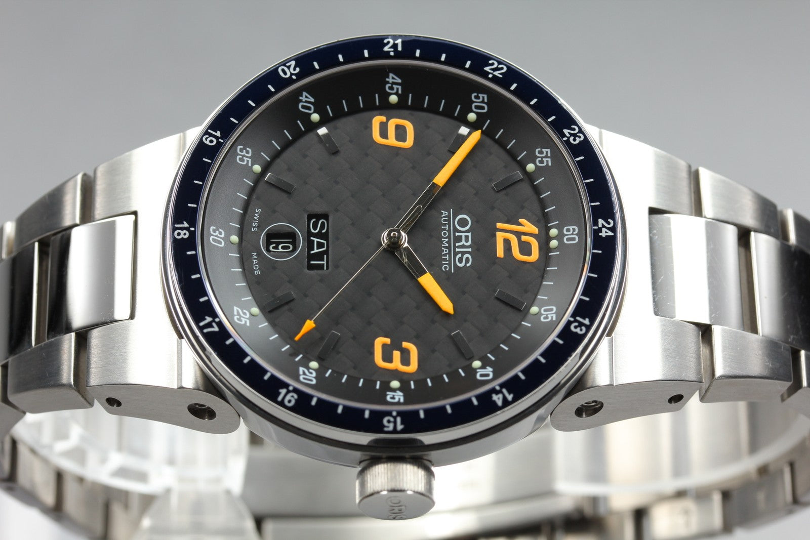 ORIS Williams F1 Team 7595 Date Black Dial Automatic Day/Date Men's Watch [Box]