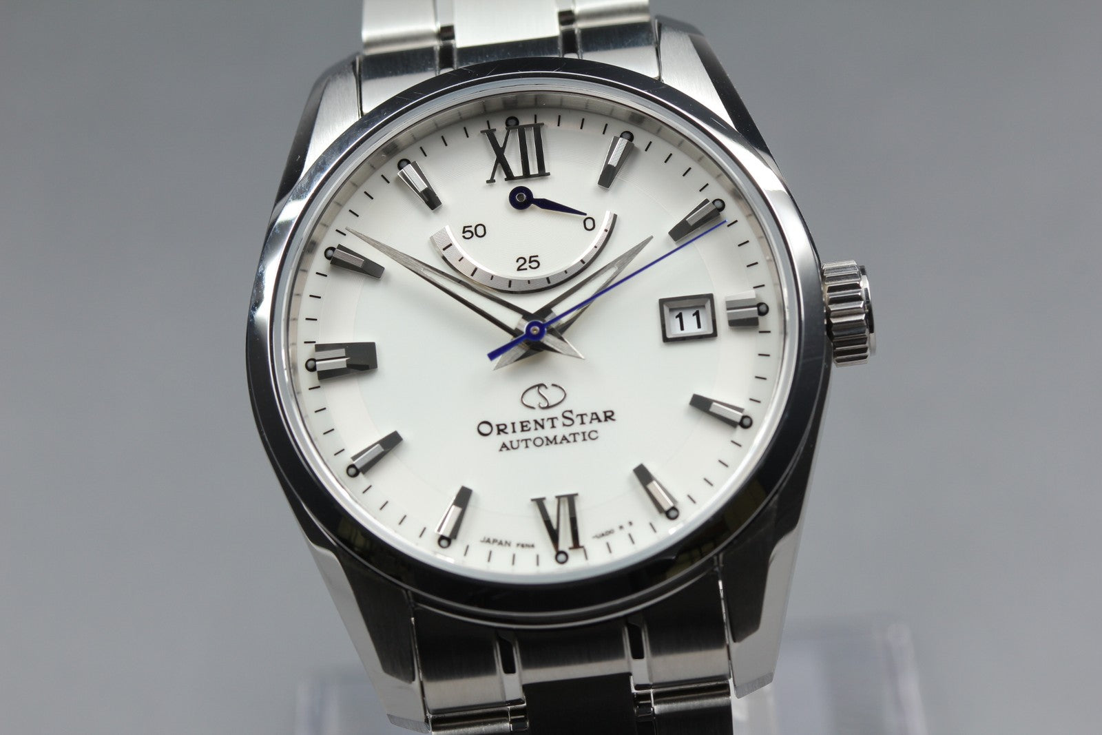 N MINT*Box Orient Star F6N4-UAD0 Power Reserve White Automatic Men's 38mm JAPAN