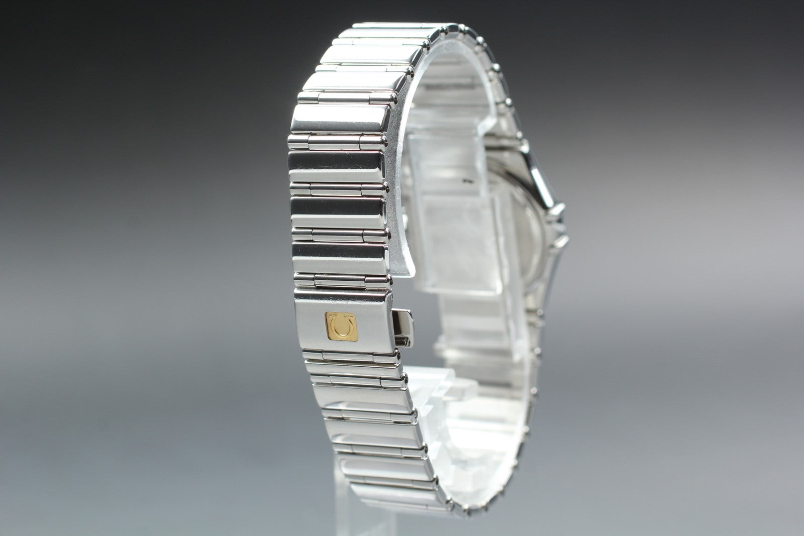 OMEGA Constellation My Choice 1571.51 Quartz Gray Ladies Watch 25mm JAPAN Box