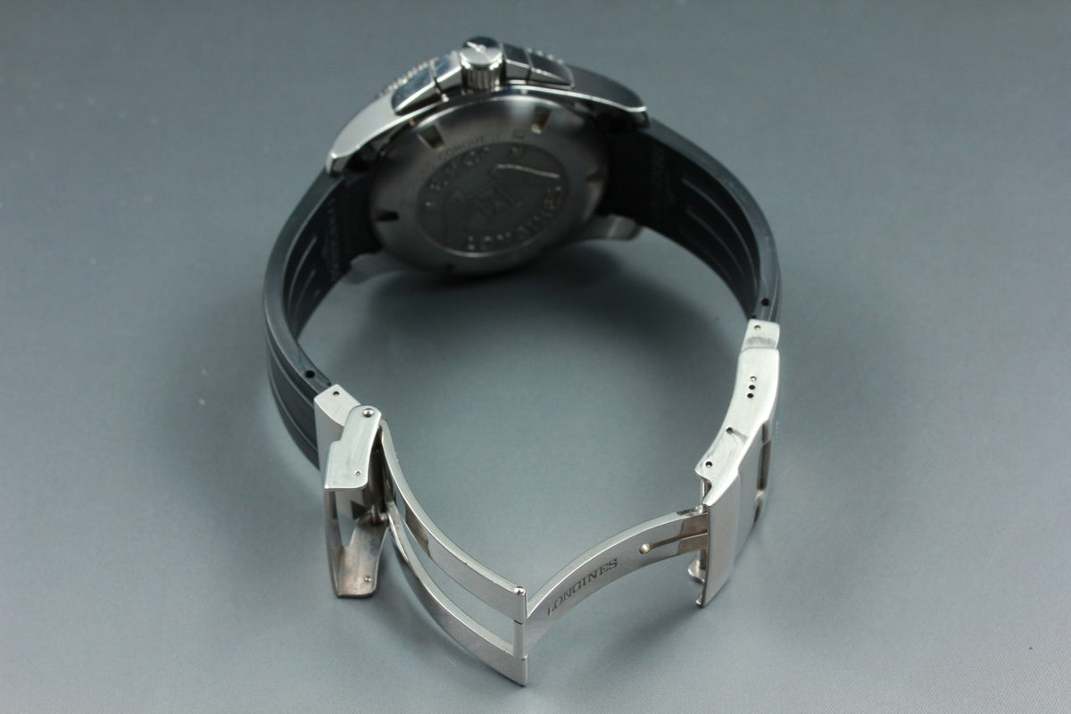 LONGINES HydroConquest L3.673.4 Automatic Chronograph Men's Watch 41mm JAPAN Box