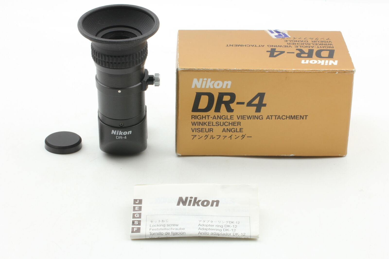 [ MINT w/Box ] Nikon DR-4 Right Angle Viewfinder DR4 for F3 F4 From JAPAN