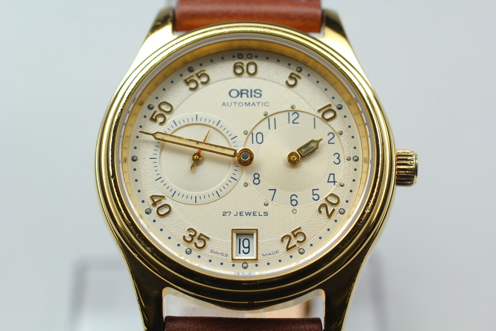 [Exc+4 Box] ORIS Classic Regulator 7473 Gold 35mm Automatic Men's Watch JAPAN