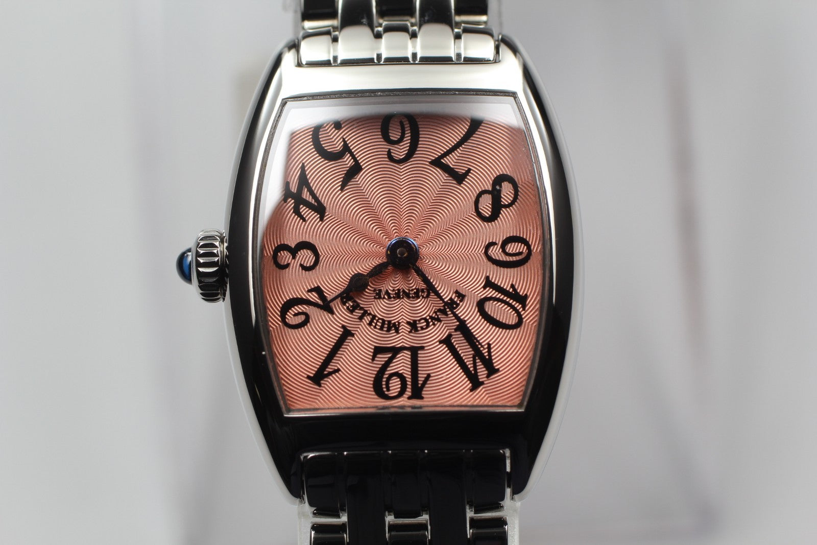 [Exc+5 Box] Franck Muller Tonneau Curvex 2251QZ 22mm Pink Women's  Quartz Watch