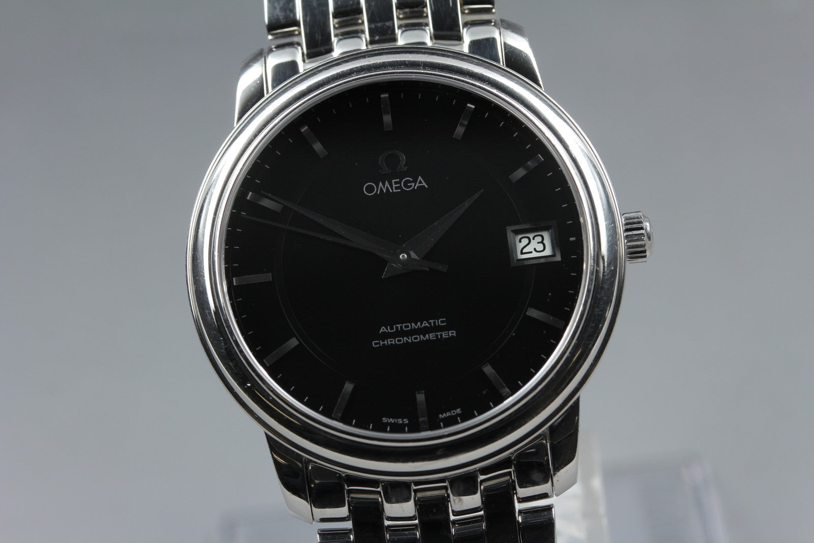 Omega De Ville Prestige 4500.51 34mm Black Dial Automatic Men's Watch [Box]