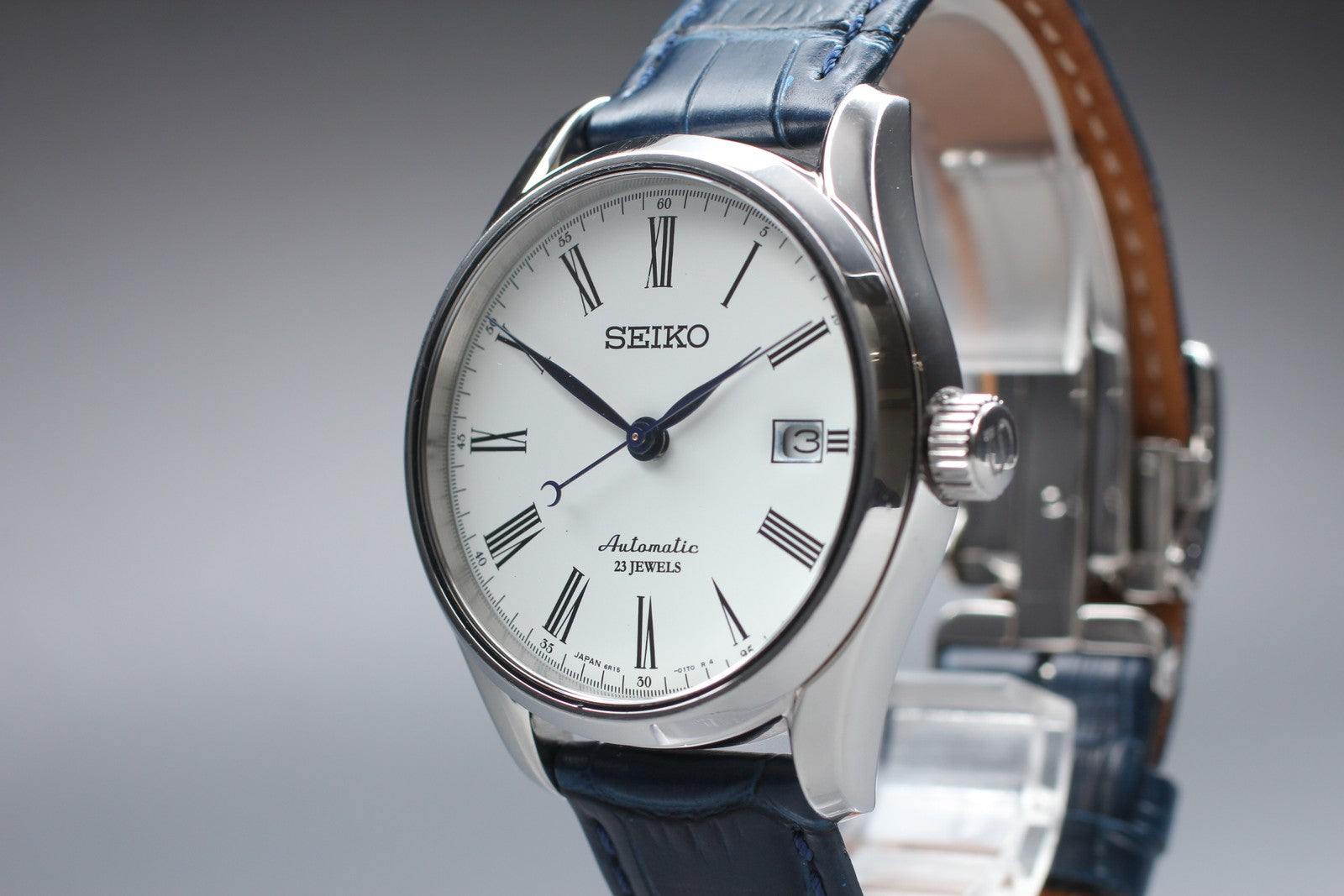 [Exc+5 Box] SEIKO Presage 6R15-02P0 SARX019 Automatic White Men's Watch JAPAN