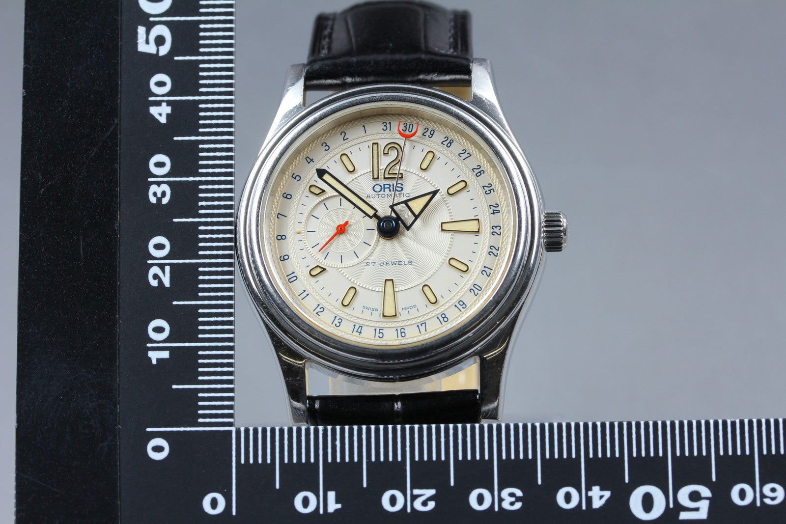 [Exc+5] ORIS Pointer Date Small Seconds 7476 36mm Silver Automatic Men's Watch