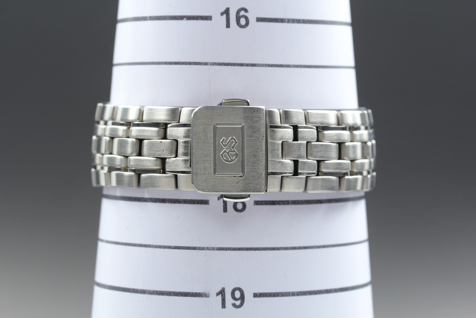 [Exc+5] Grand SEIKO GS 8J56-8000 SBGF003 Blue 36mm Men's Quartz Watch JAPAN