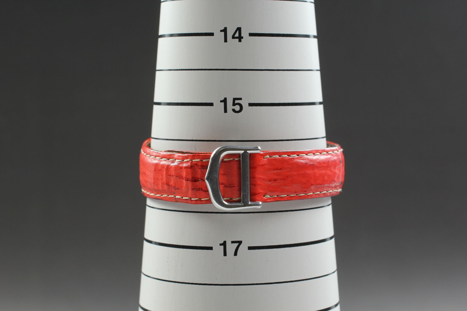 New Battery [Exc+4 Box] Cartier Must de Cartier 21 1330 Red 30mm Unisex Qz Watch
