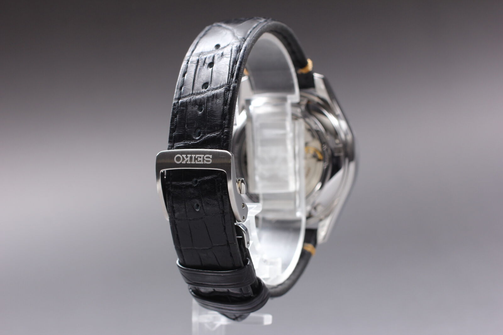 [Near MINT] SEIKO Presage SARW013 6R27-00G1 Black Automatic Men's Watch JAPAN