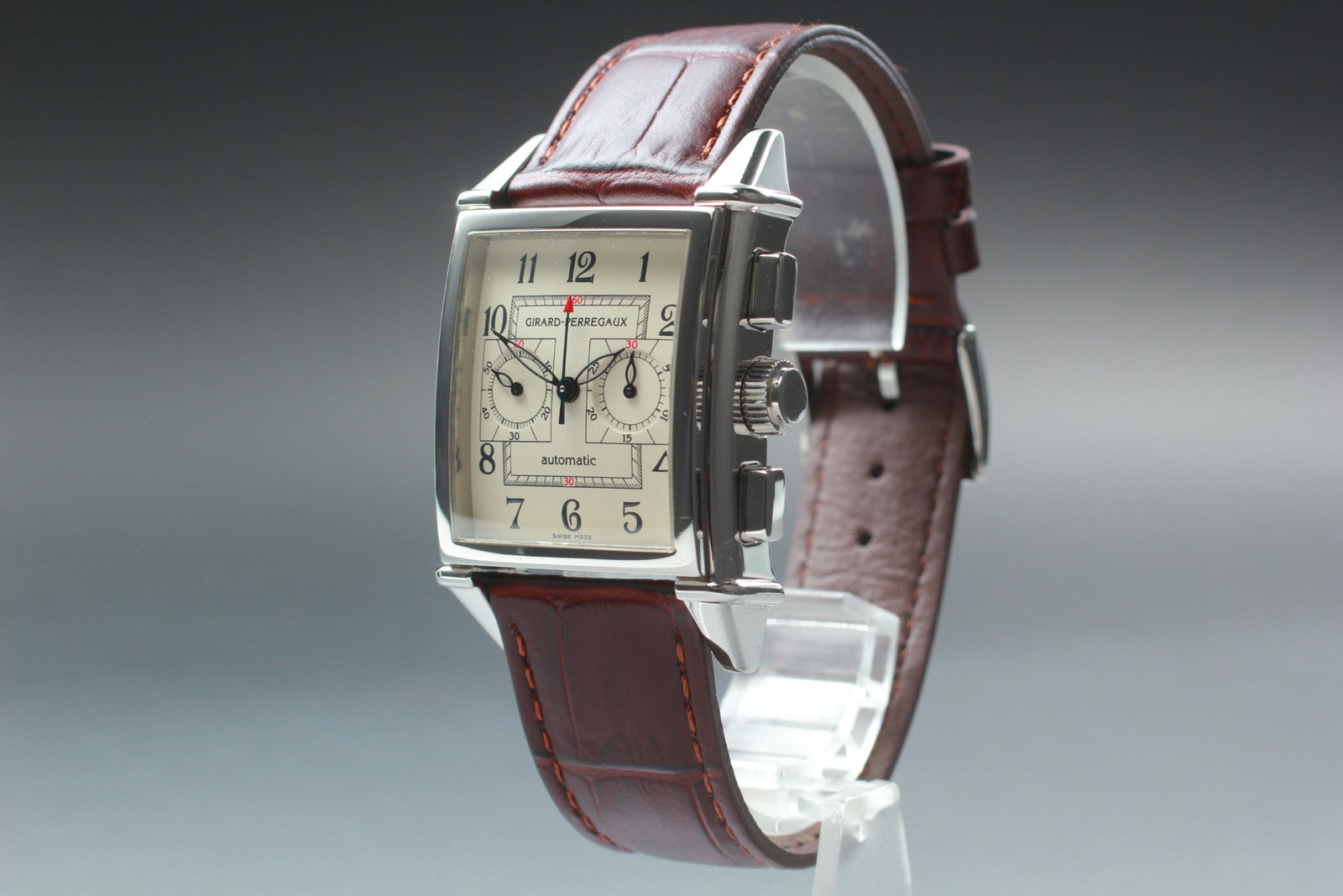 Limited [Exc+5] Girard Perregaux Vintage 1945 Chronograph 2599 Men's Watch AT