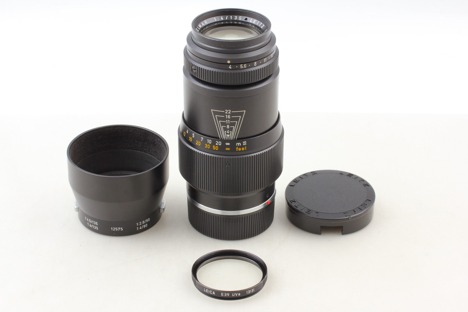 [Near MINT w/Hood] Leica Leitz Wetzlar Tele Elmar M 135mm f/4 Lens From JAPAN