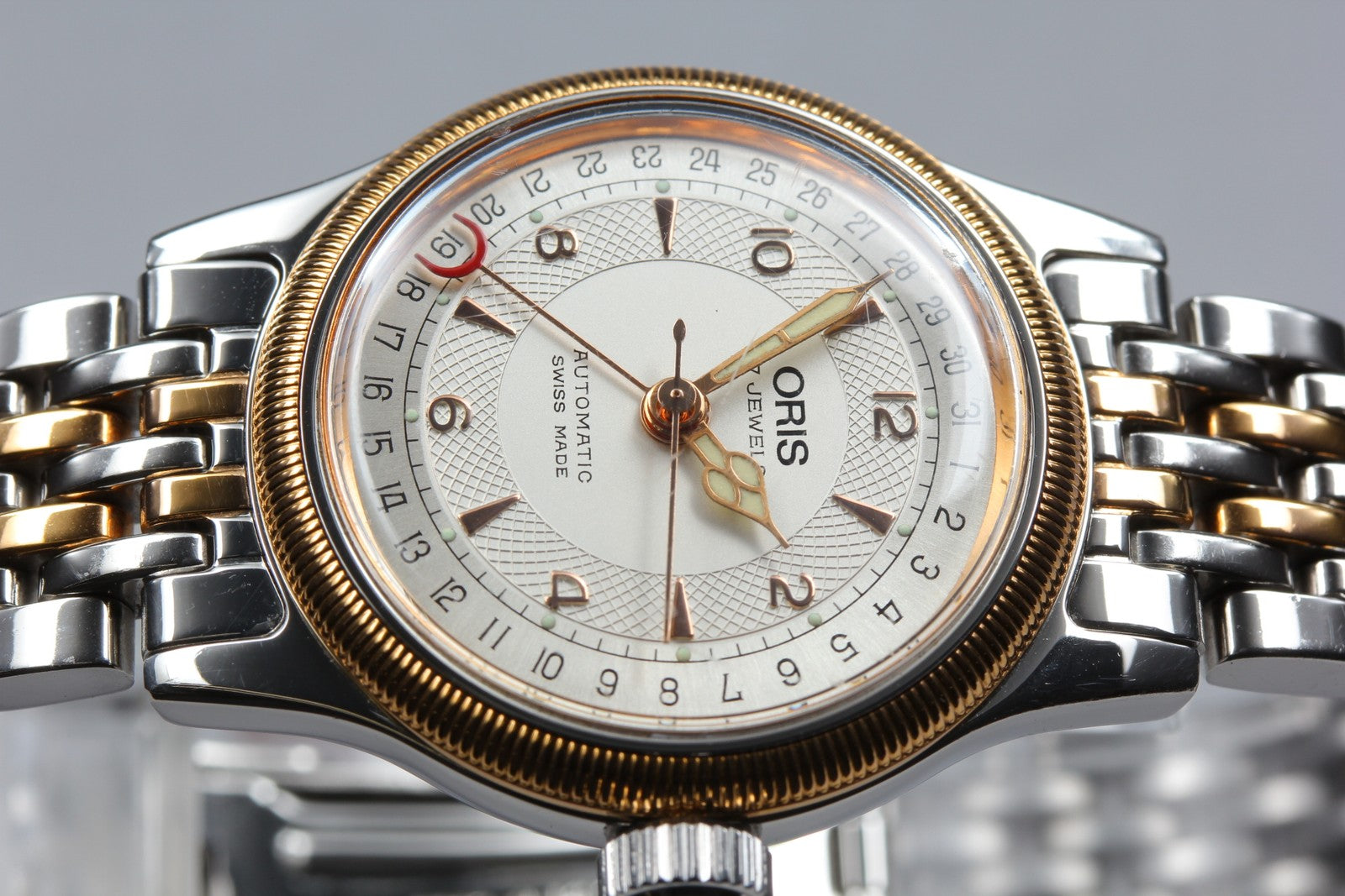 ORIS Big Crown Pointer Date 7400C 31mm Silver Gold Automatic Men's Watch [Box]