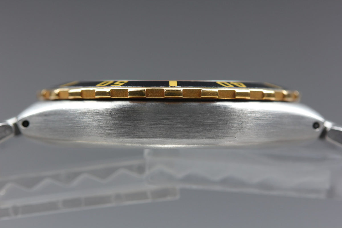 OMEGA Seamaster 200M 396.1042.1 Cal.1441 Gold 36mm Quartz Men's Watch Vintage
