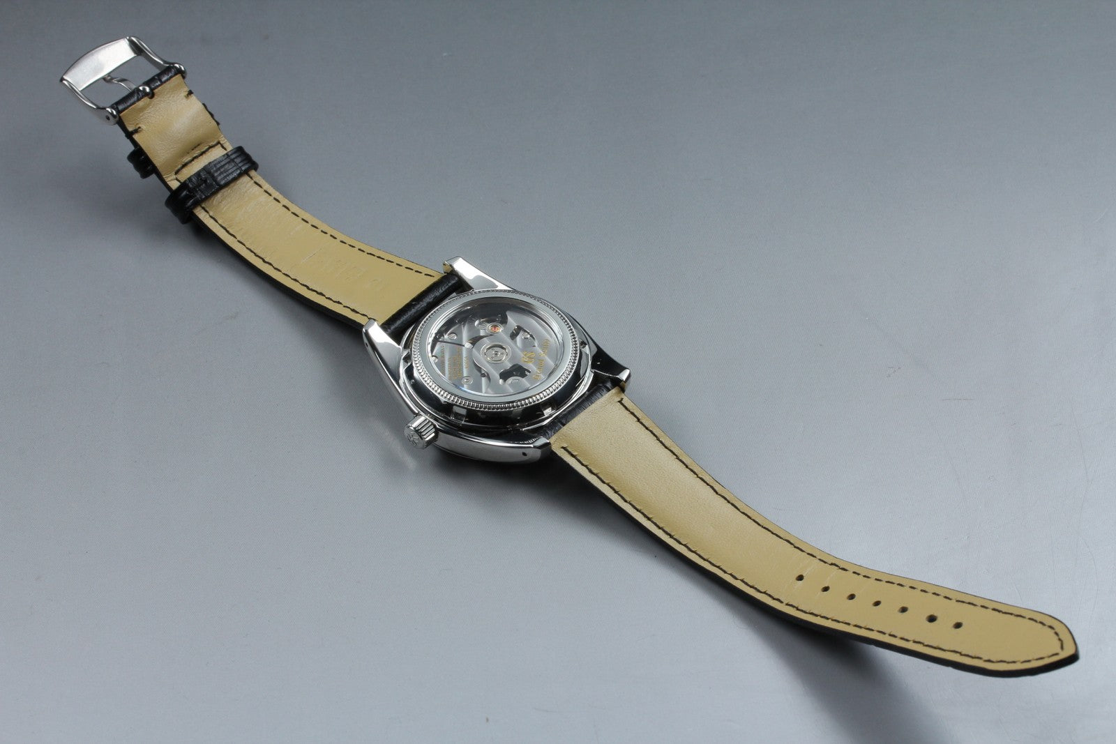 SEIKO Grand Seiko GS 9S65-00B0 SBGR087 Automatic Silver Men's Watch 36mm JAPAN