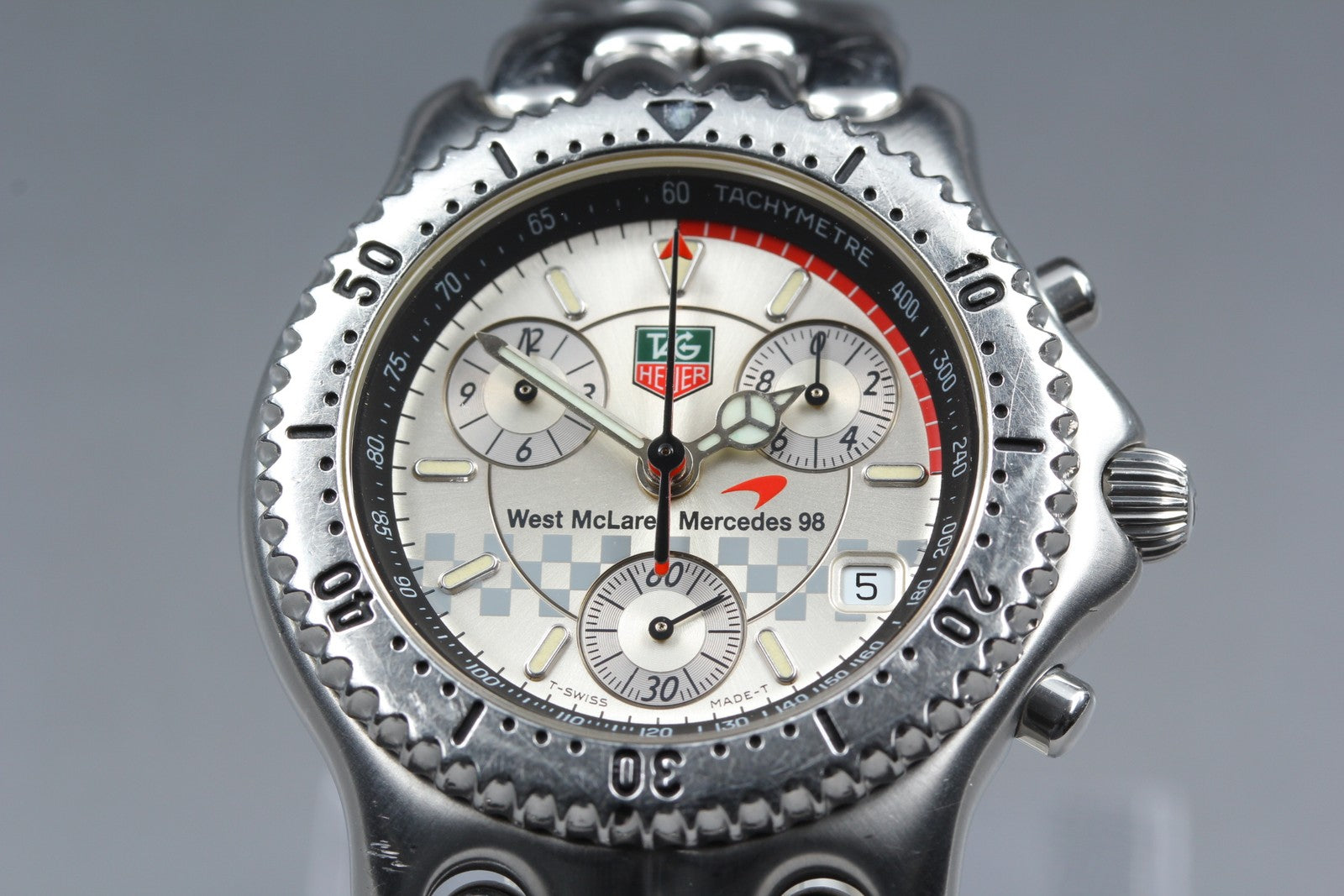 overhauled TAG HEUER CG1117 F1 McLaren Mercedes Limited Model Quartz Boy's Watch
