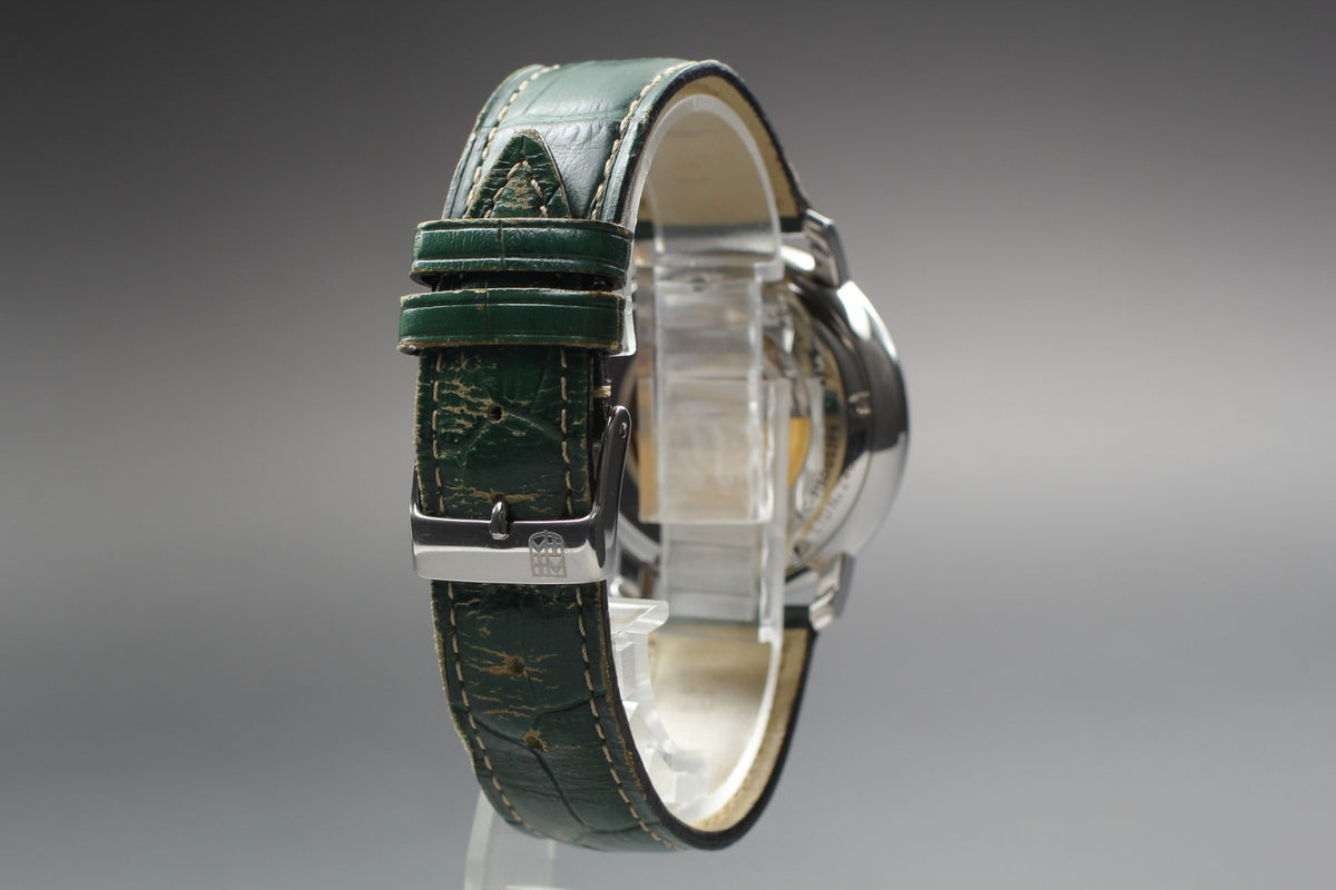 Limited FREDERIQUE CONSTANT FC-315DGS3P6 Green Automatic Men's Watch 38mm JAPAN