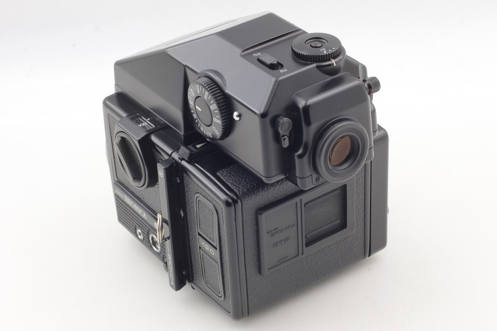 [N MINT+++] Zenza Bronica ETR Si Film Camera 75mm F2.8 PE Lens AE-III From JAPAN