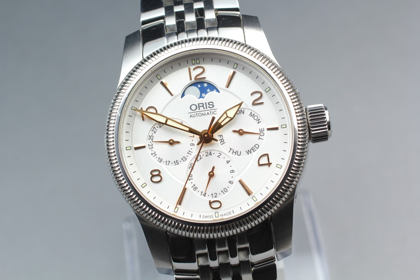 ORIS Big Crown Complication 7627-40 Moon Phase 39mm Automatic Men's Watch [Box]