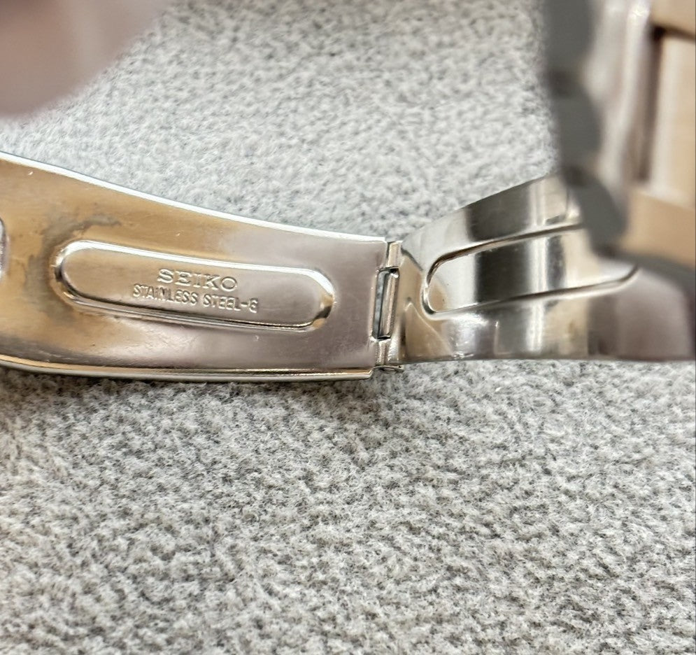 [Overhauled] SEIKO Red Alpinist 4S15-6000 SCVF007 Ivory Automatic Men's Watch
