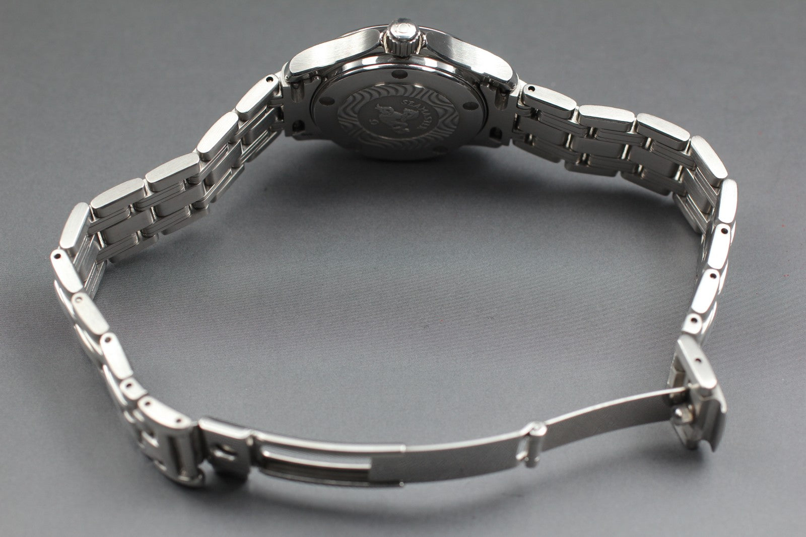 New Batt[Exc+5]Box OMEGA Seamaster 120m Cal.1424 2581.31 Ladies Watch 27mm JAPAN